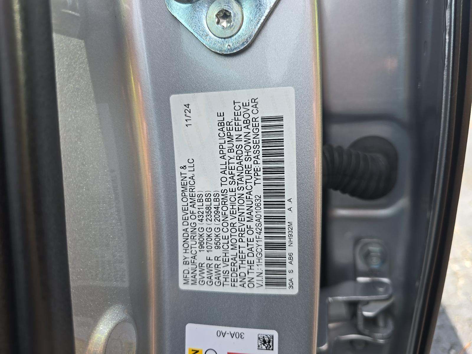 2025 Honda Accord SE FWD