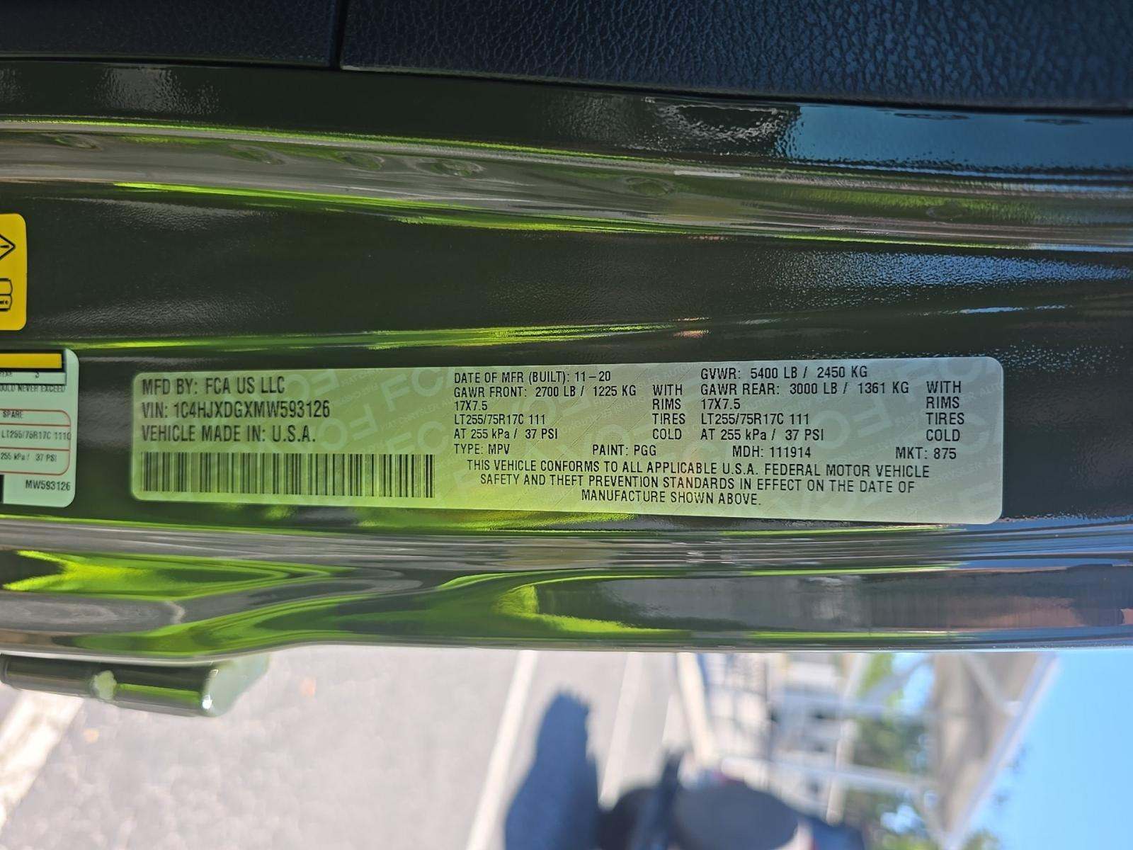 2021 Jeep Wrangler Unlimited Willys Sport Edition AWD