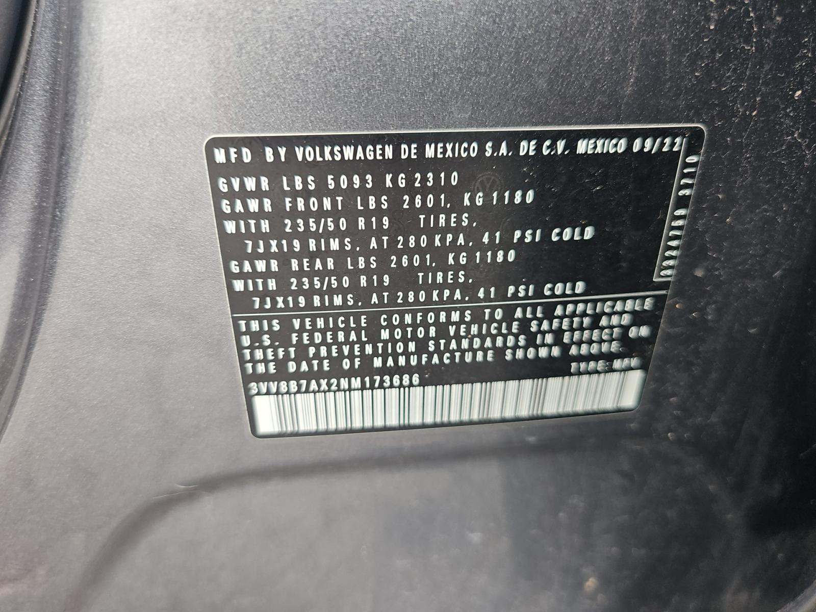 2022 Volkswagen Tiguan 2.0T SE R-Line Black AWD