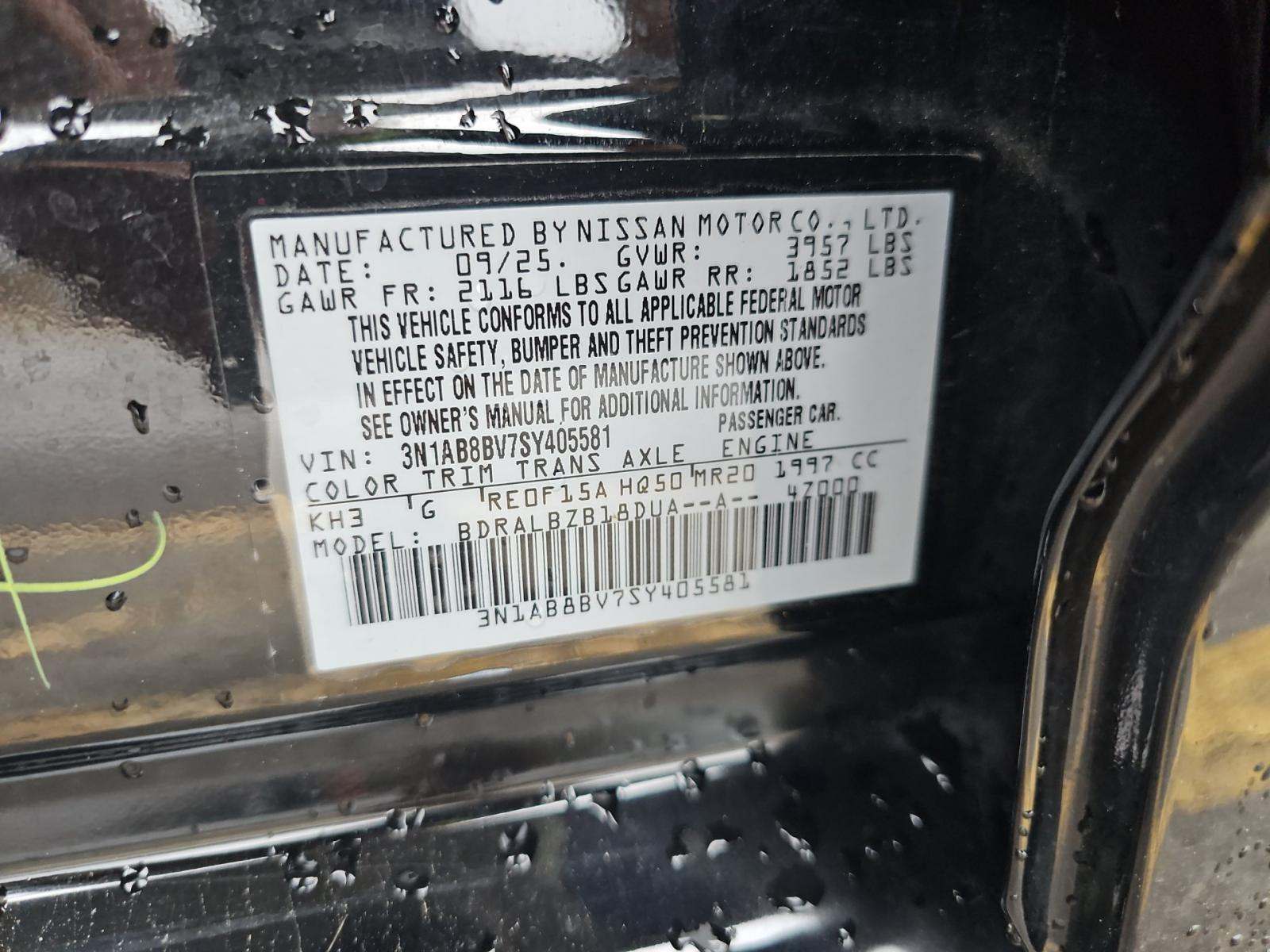 NISSAN SENTRA - 5