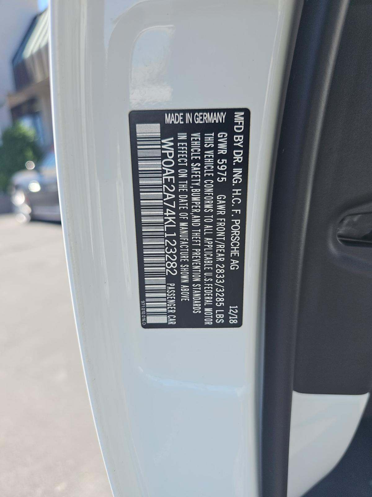 2019 Porsche Panamera E-Hybrid 4 AWD