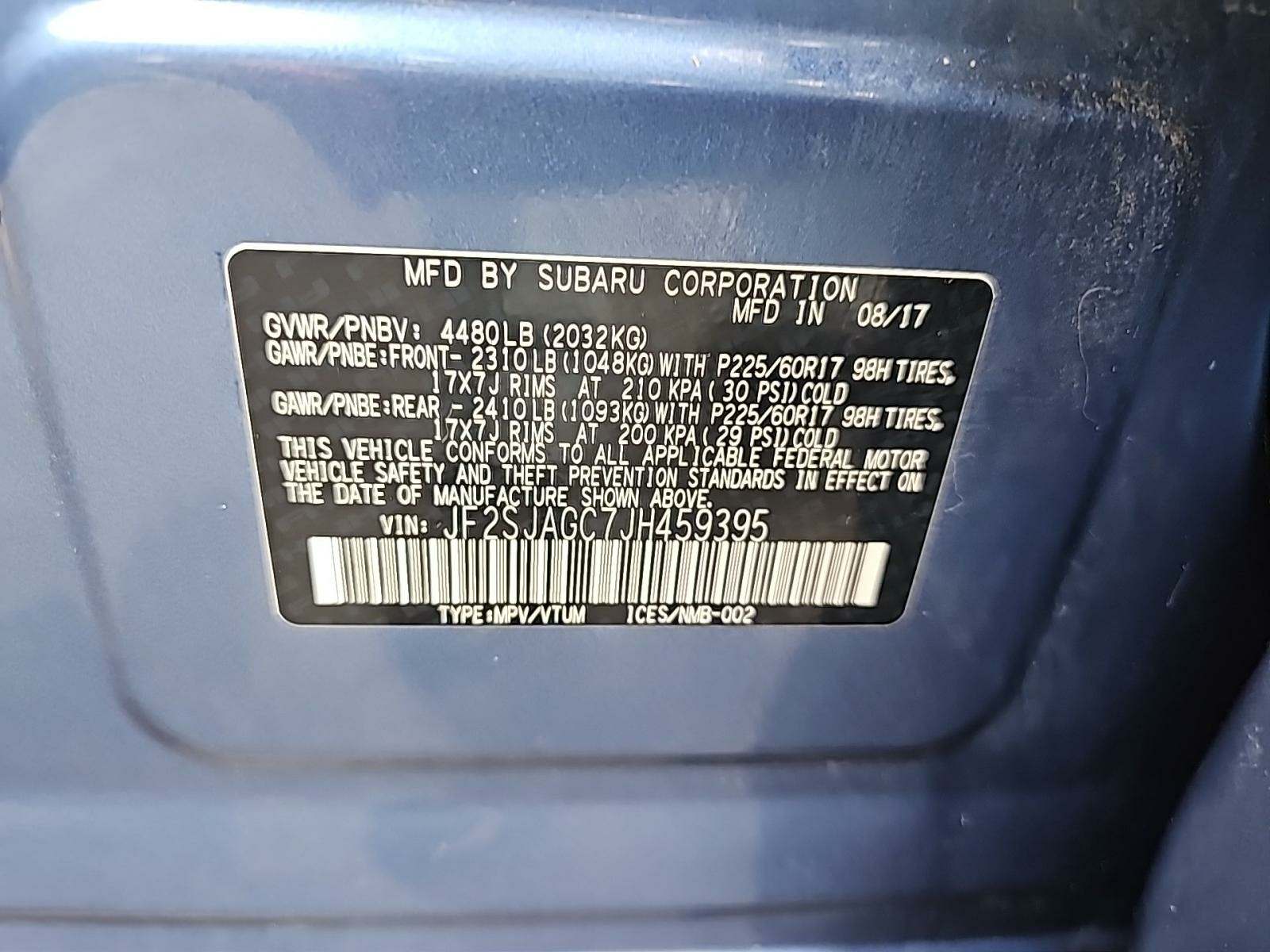 2018 Subaru Forester 2.5i Premium AWD