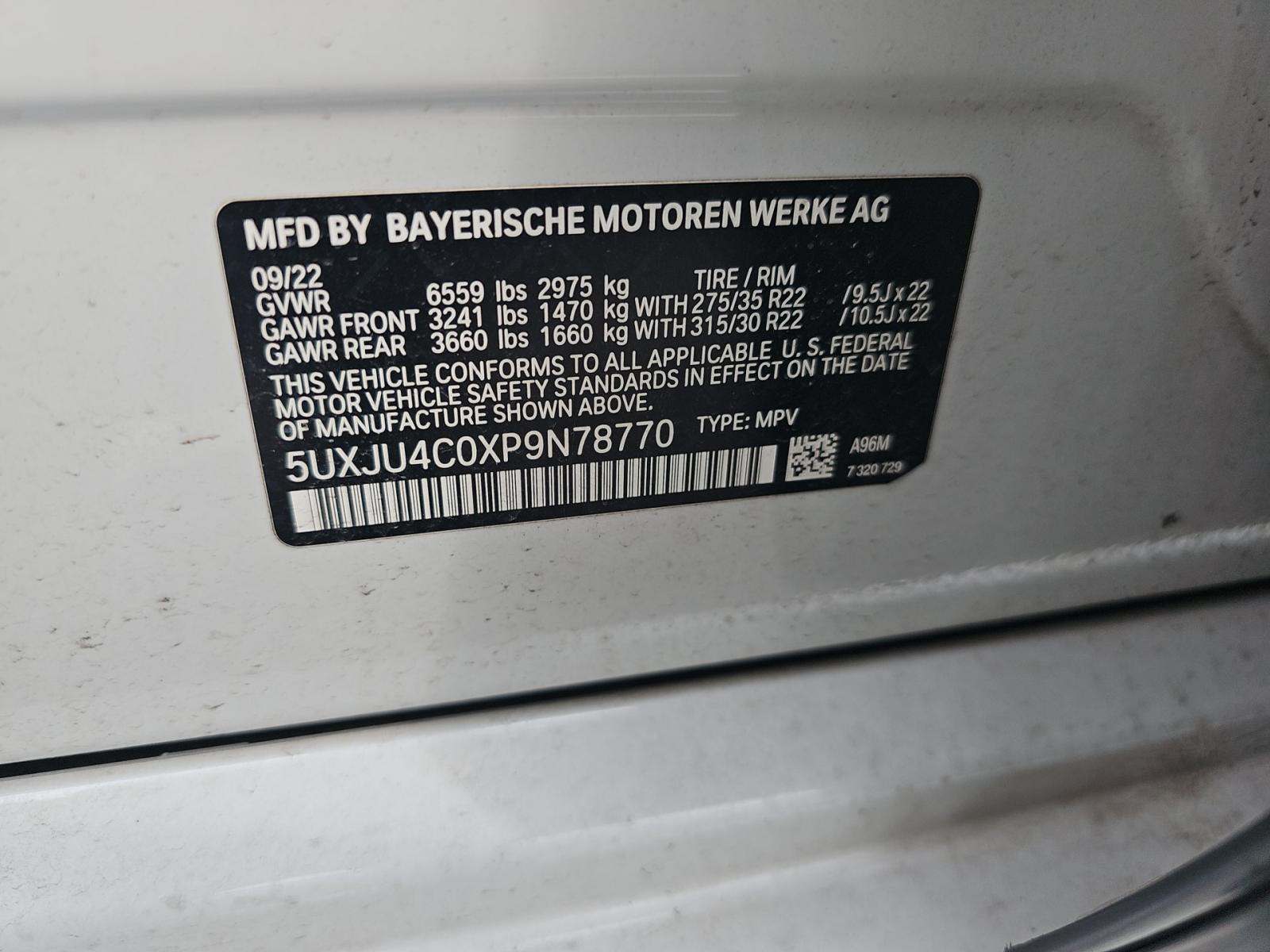 2023 BMW X5 M50i AWD