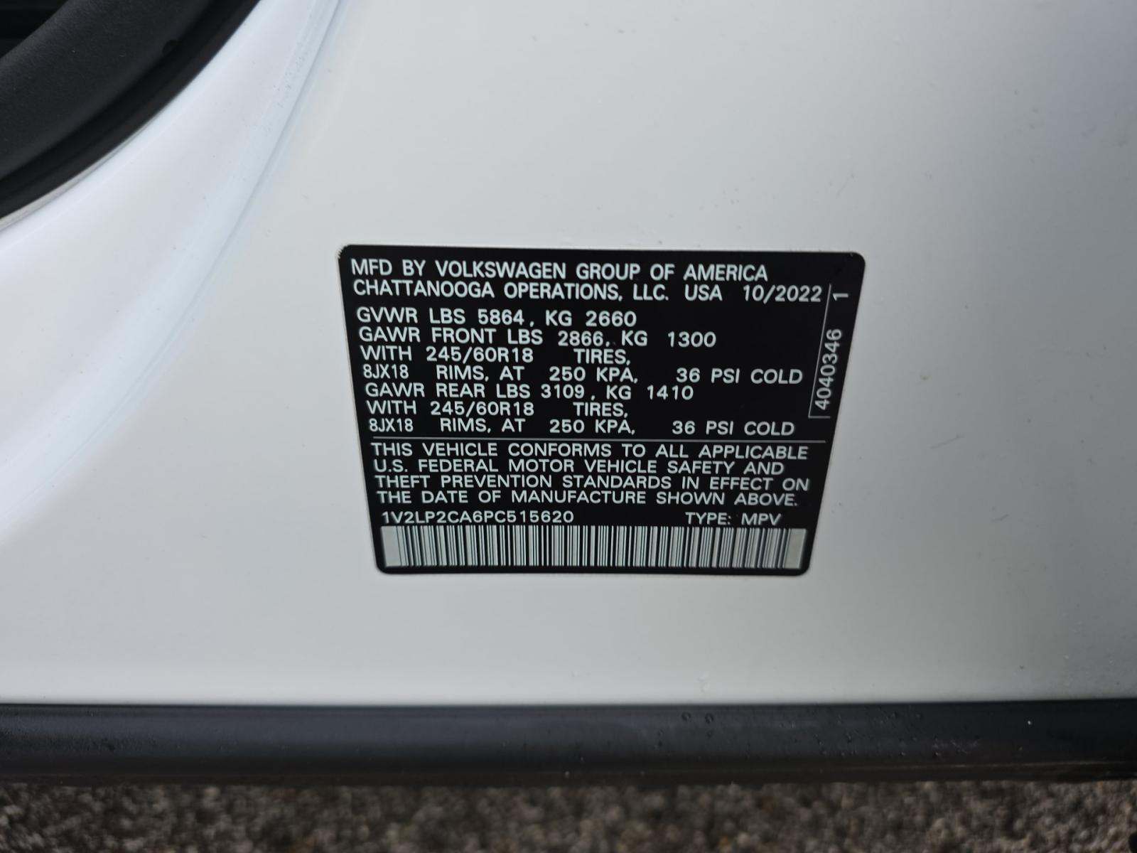 2023 Volkswagen Atlas 2.0T SE AWD