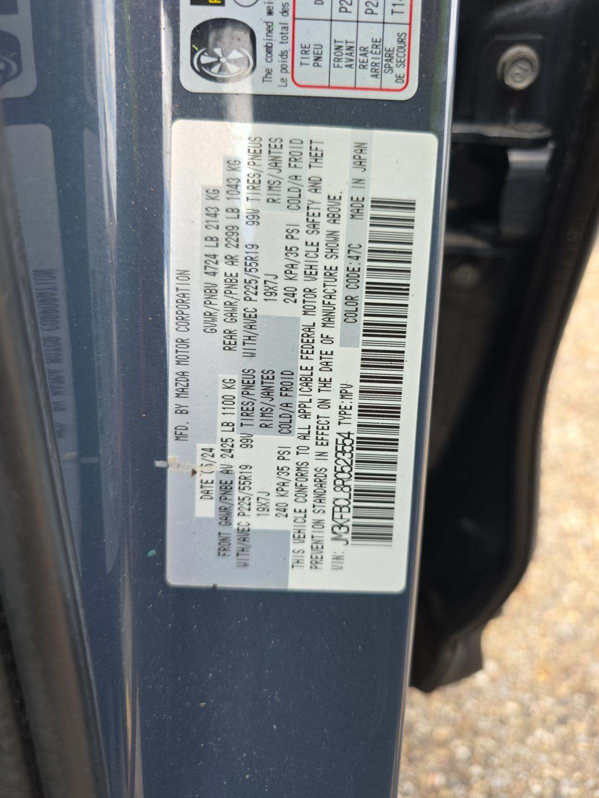 2024 MAZDA CX-5 2.5 S Carbon Edition AWD