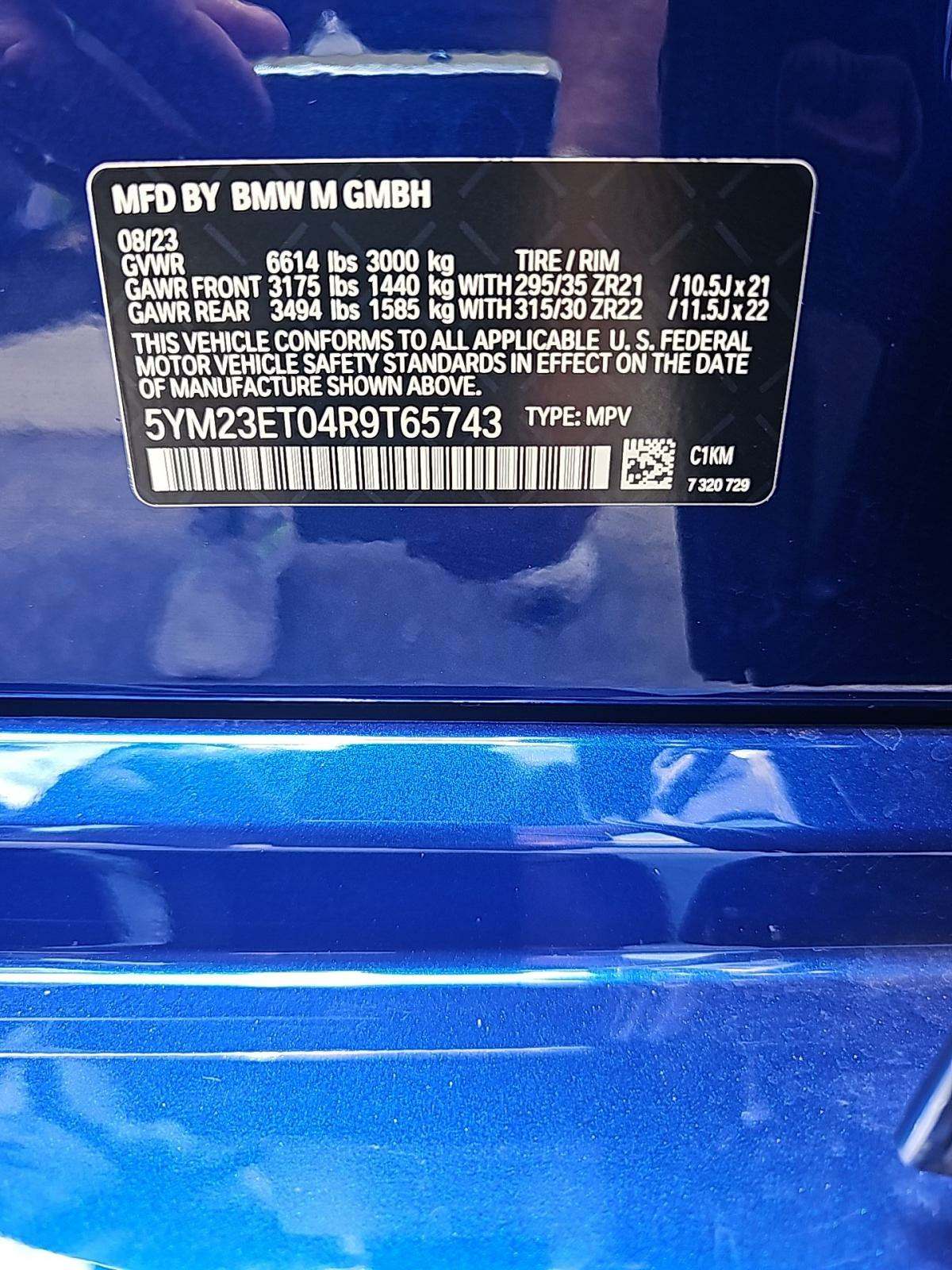 2024 BMW X6 M Competition AWD