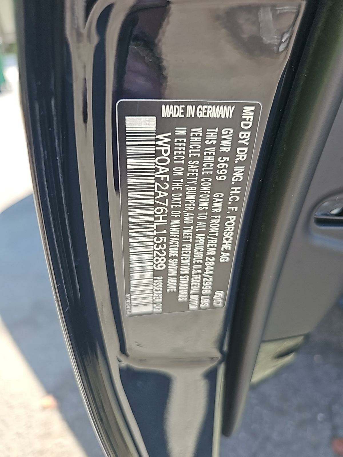 2017 Porsche Panamera Turbo AWD