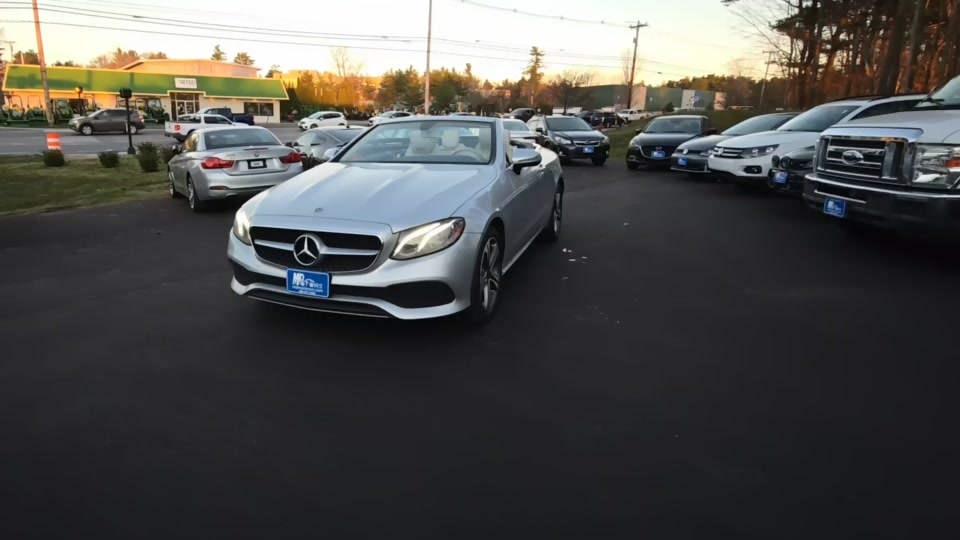 2019 Mercedes-Benz E 450 4MATIC Convertible