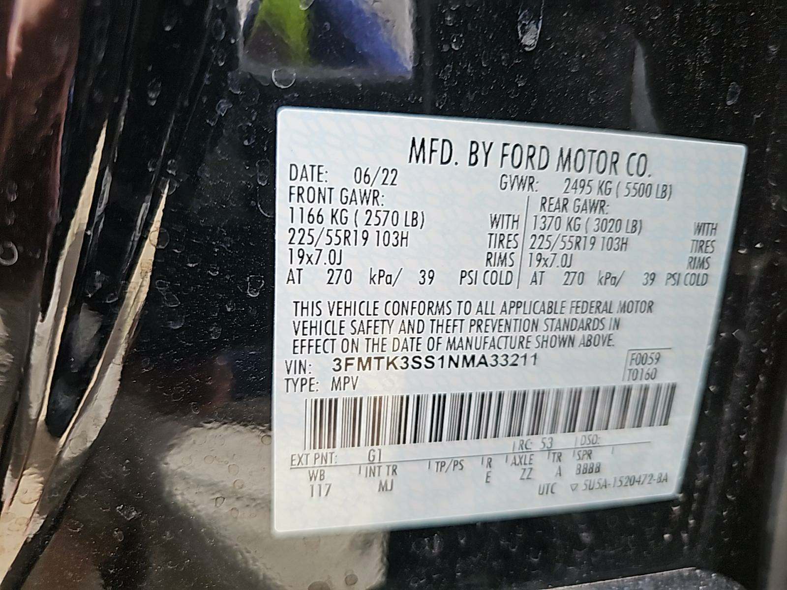 2022 Ford Mustang Mach-E Premium AWD