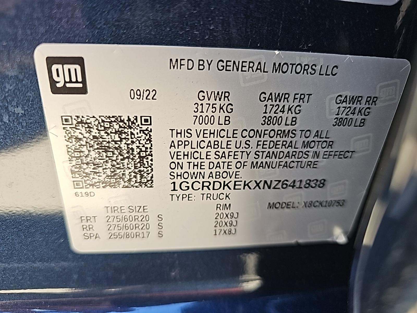 2022 Chevrolet Silverado 1500 LT AWD