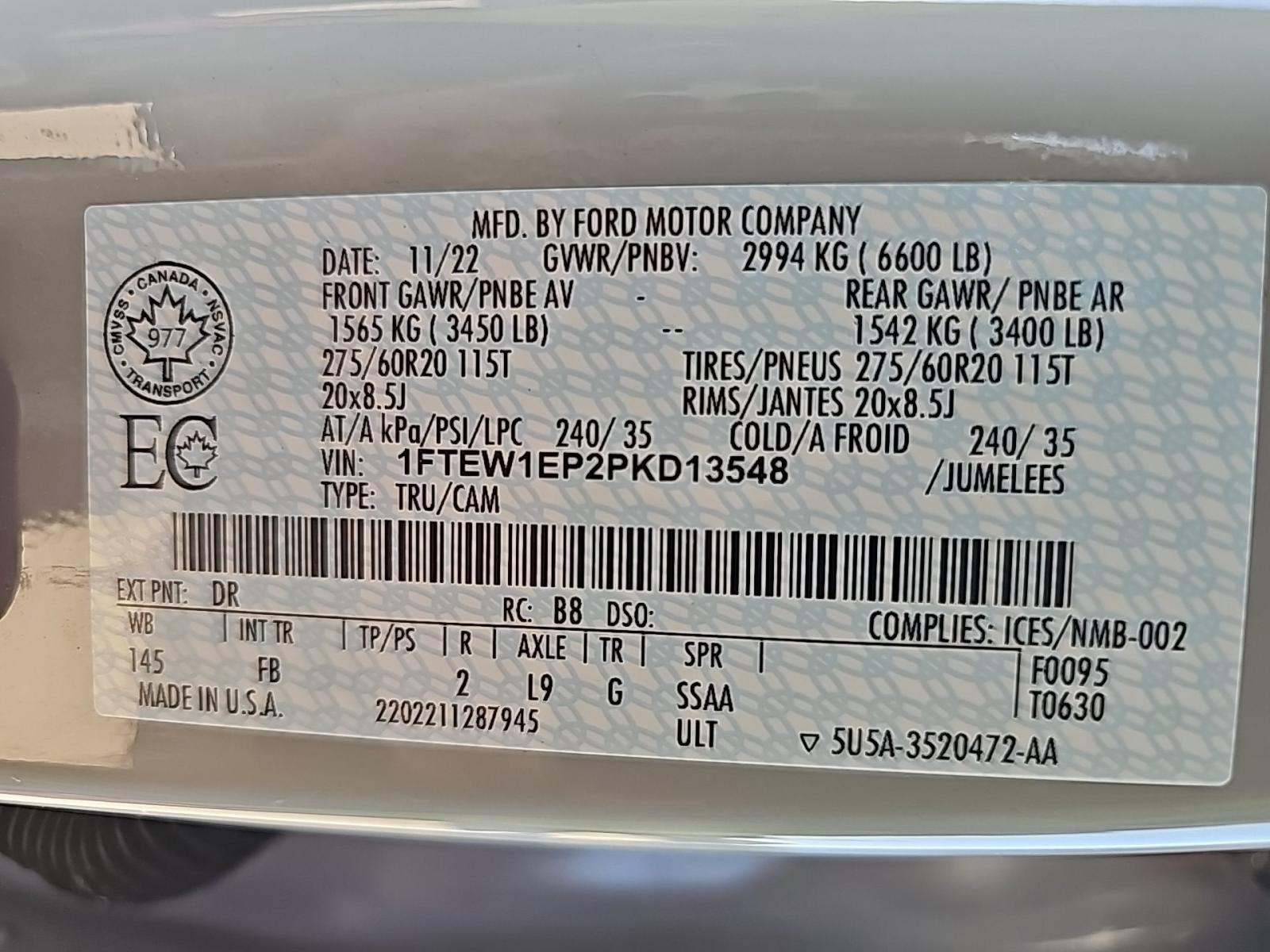 2023 Ford F-150 XLT AWD