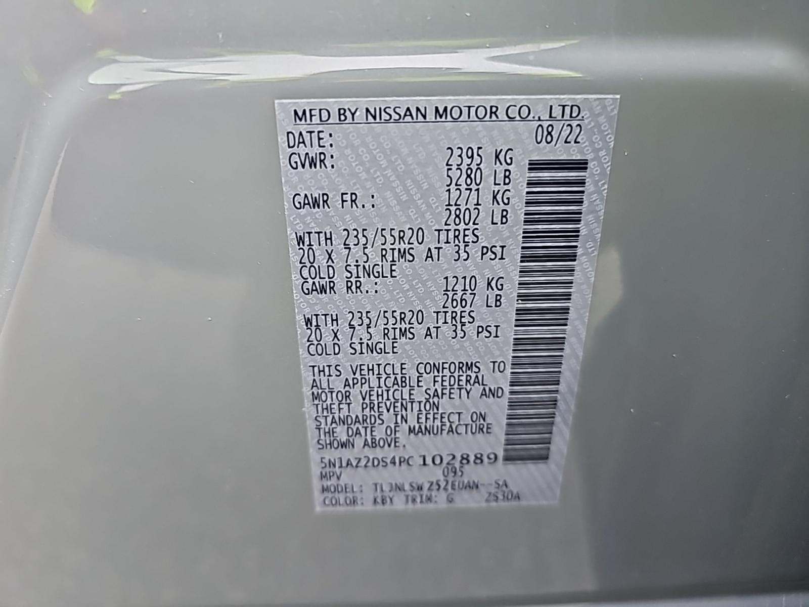 2023 Nissan Murano Platinum AWD