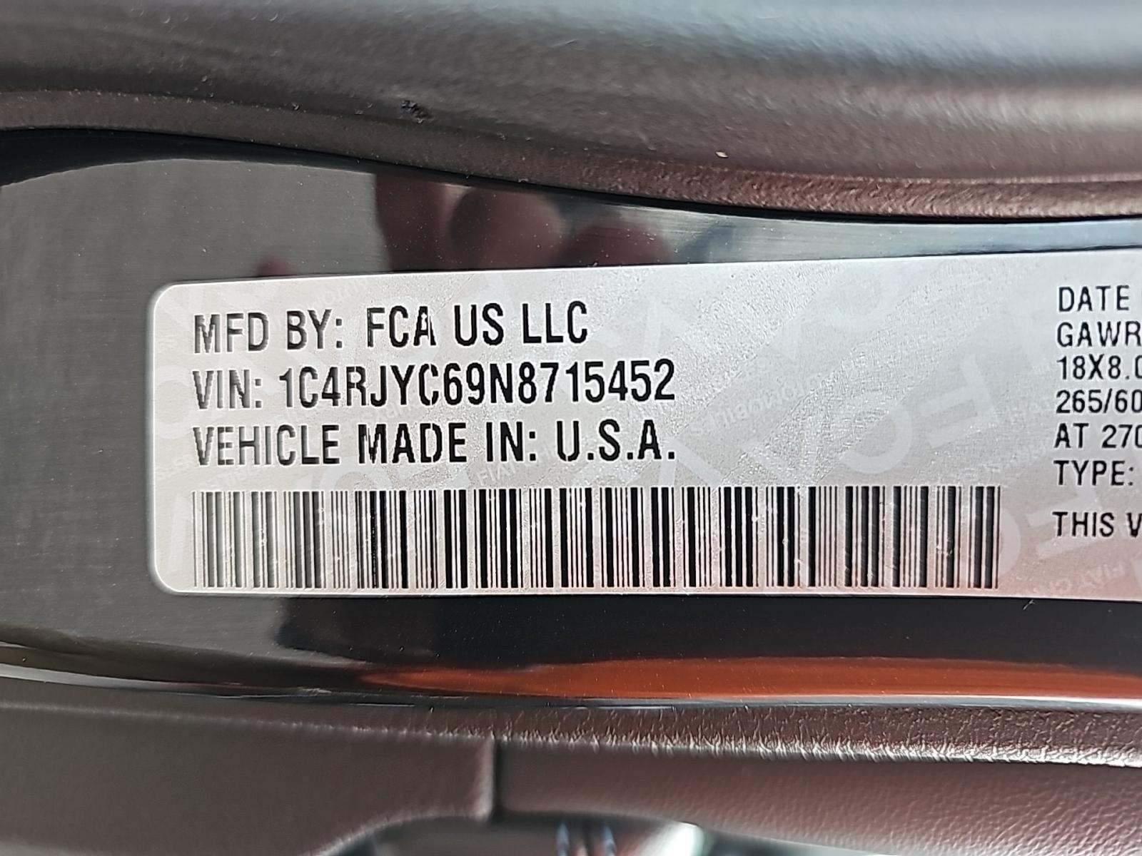 2022 Jeep Grand Cherokee 4xe Trailhawk AWD