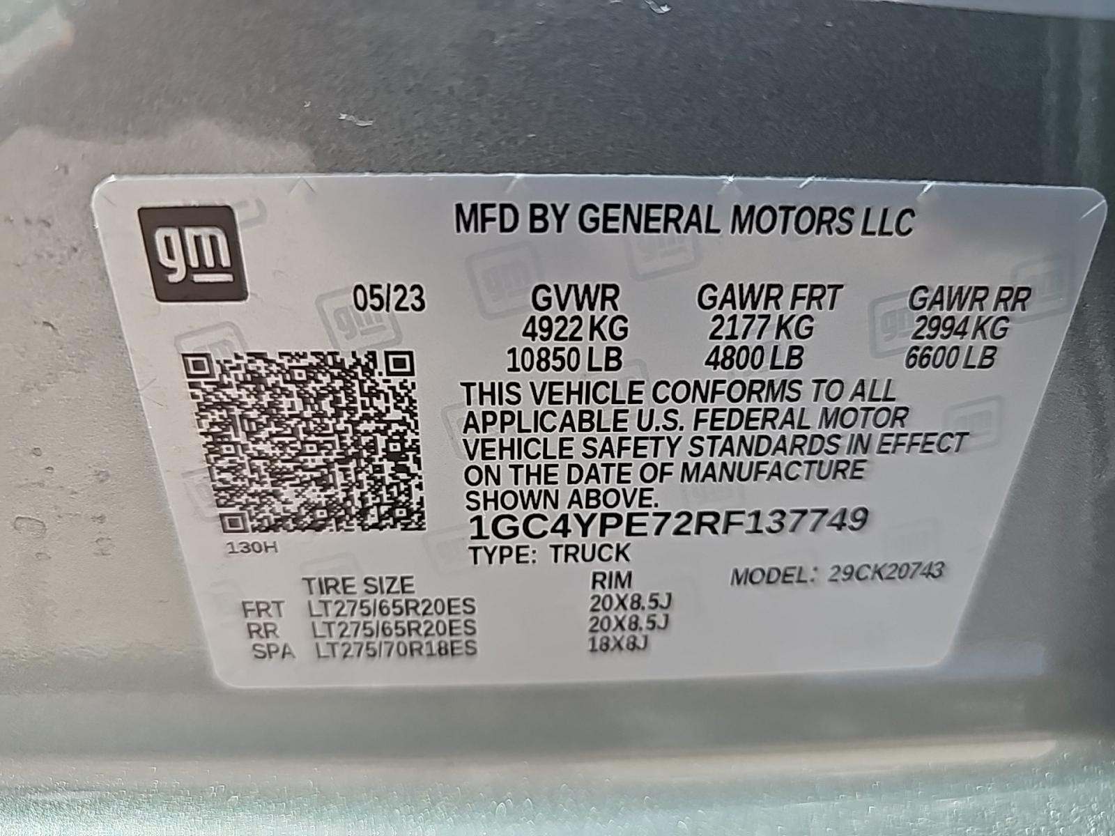 2024 Chevrolet Silverado 2500HD LTZ AWD