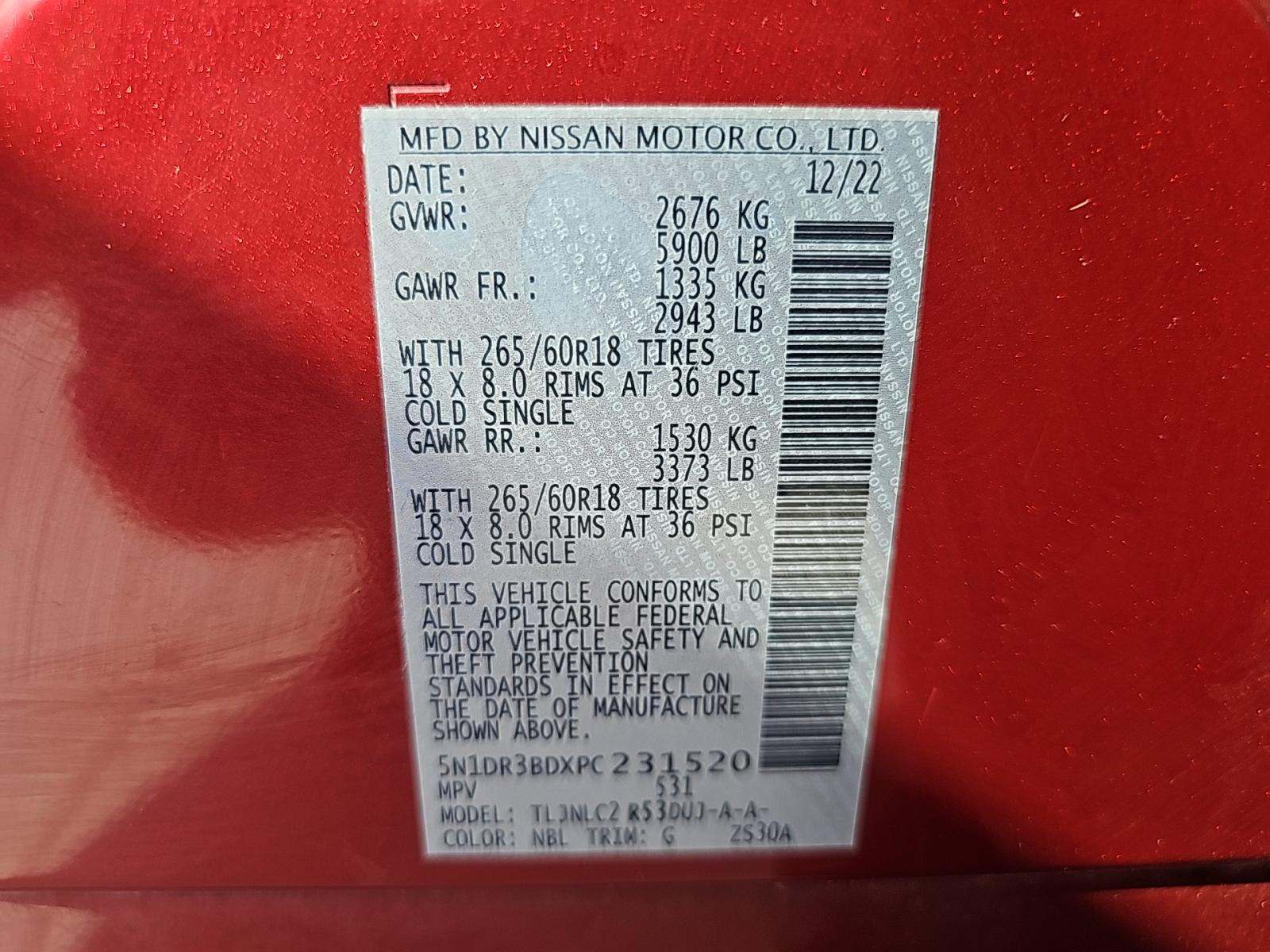 2023 Nissan Pathfinder Rock Creek AWD