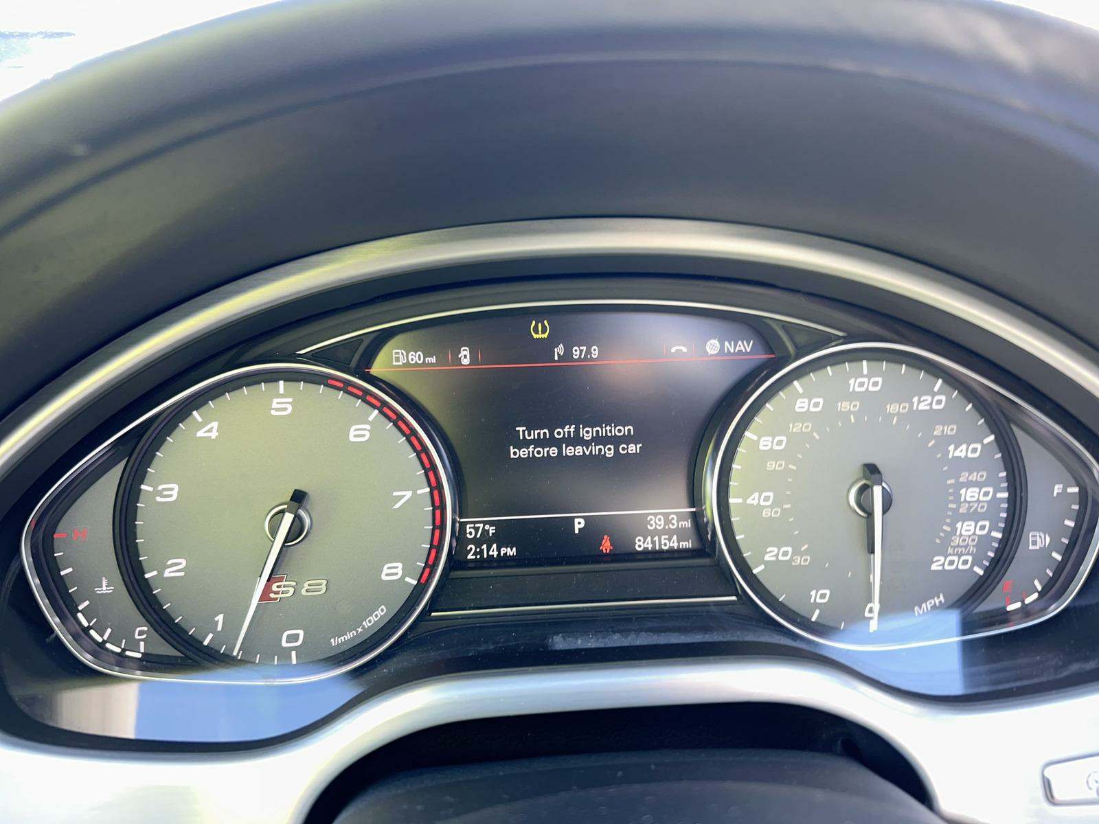 2017 Audi S8 4D SEDAN AWD