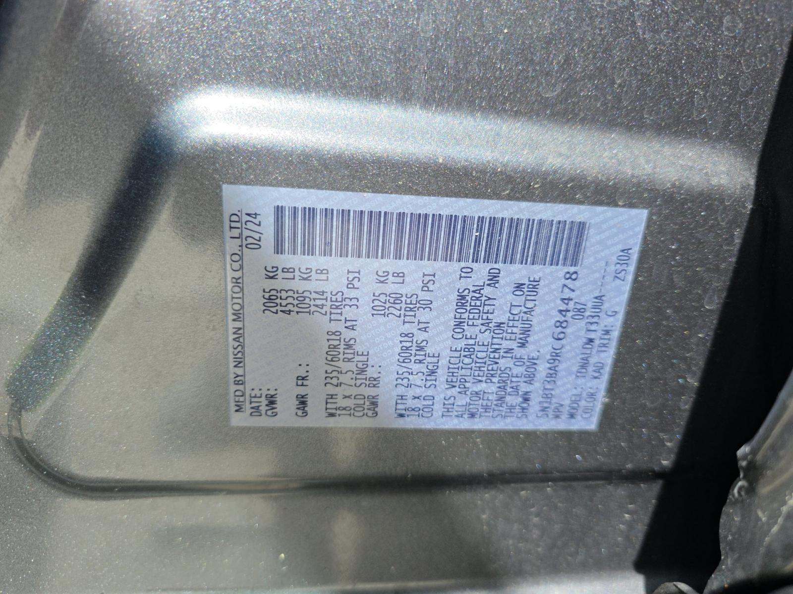 2024 Nissan Rogue SV FWD