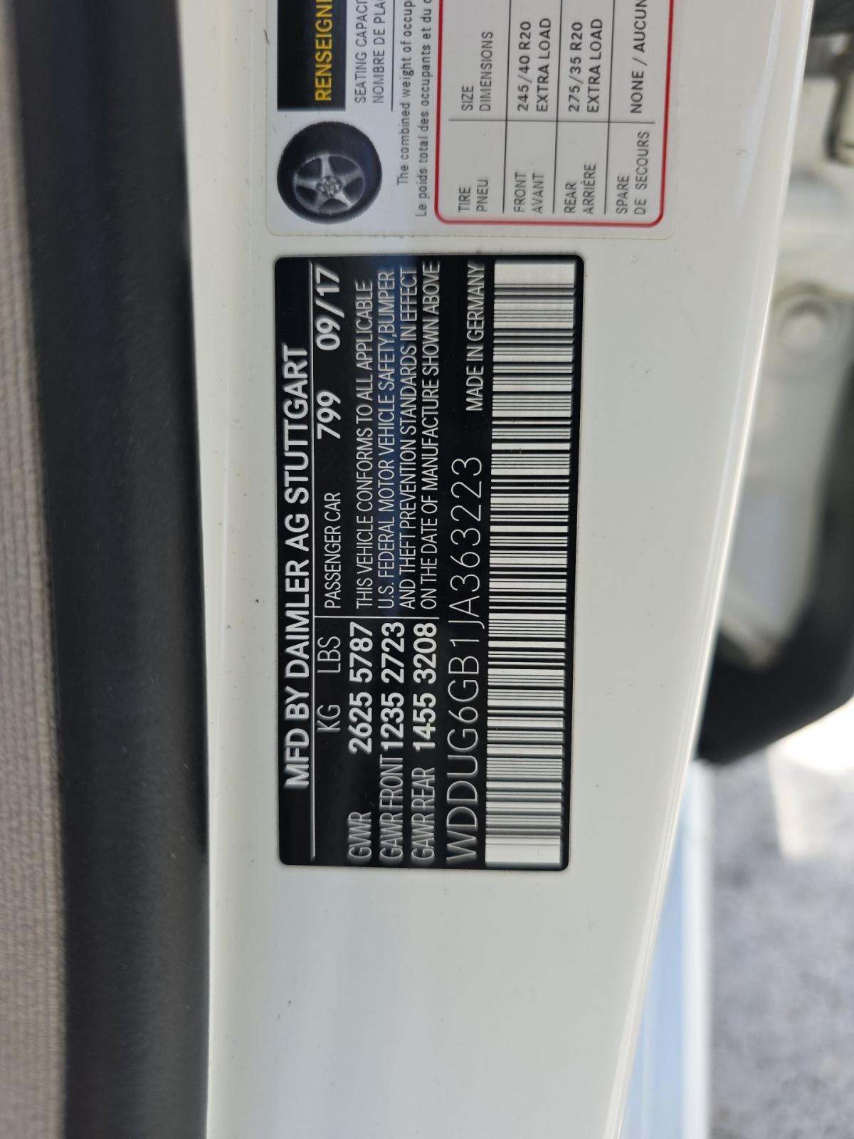 2018 Mercedes-Benz S-Class S 450 RWD