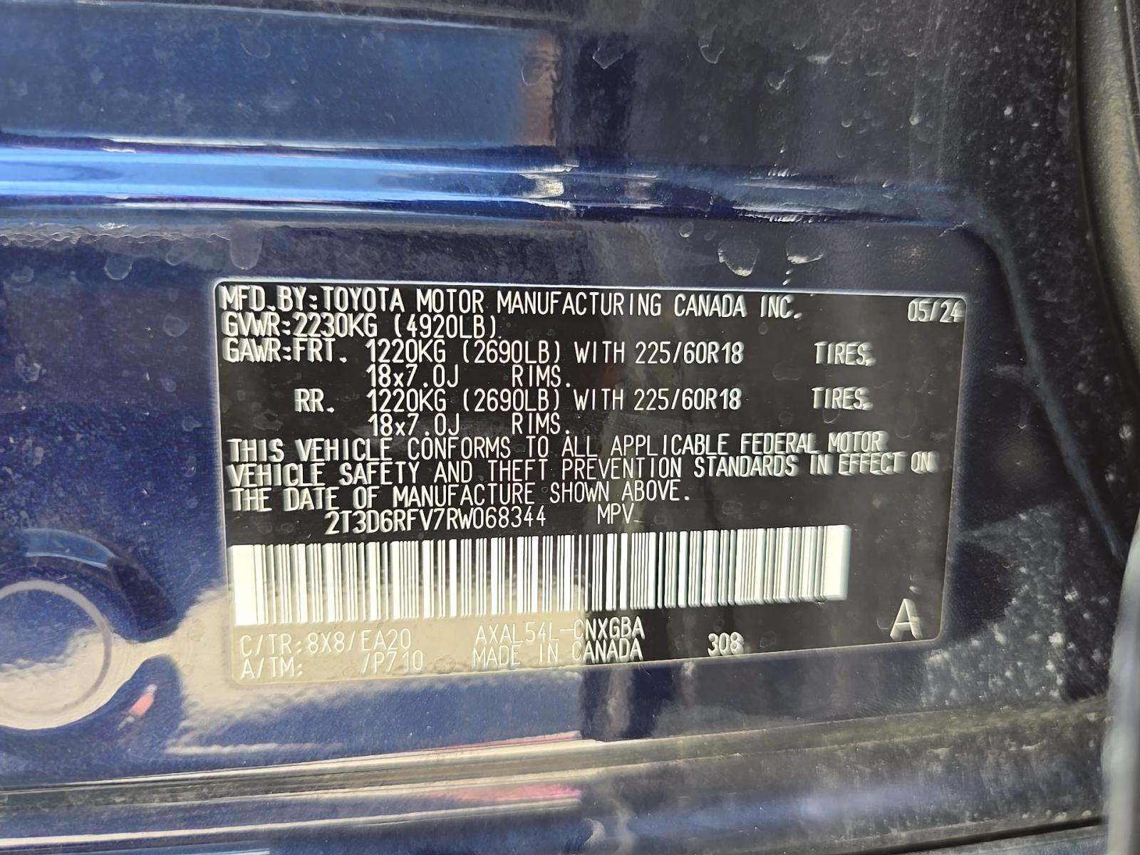 2024 Toyota RAV4 Hybrid Limited AWD