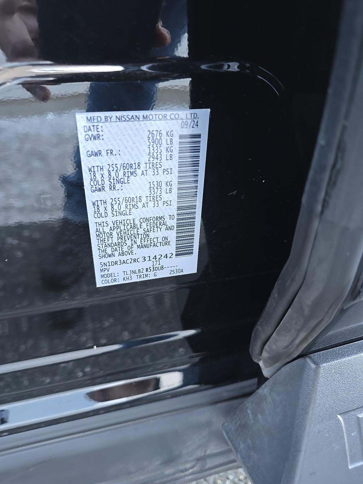 2024 Nissan Pathfinder S AWD