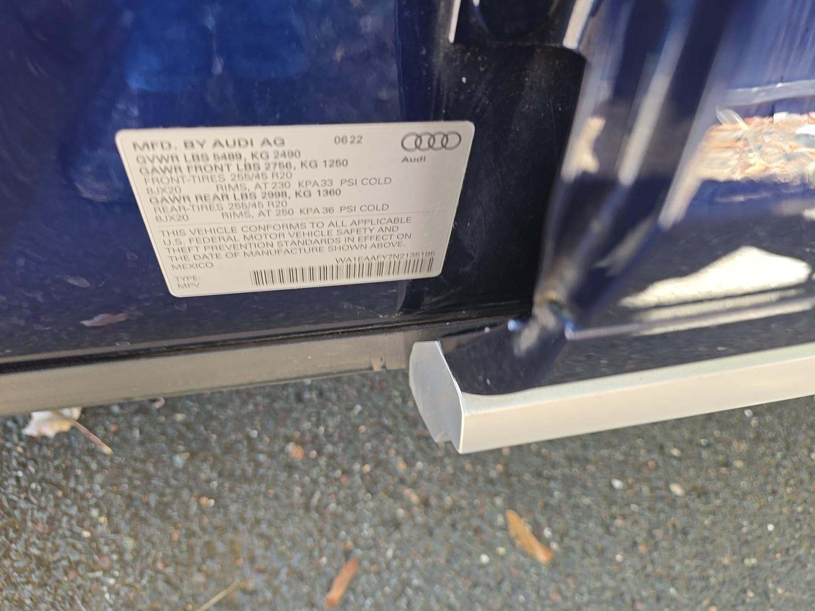 2022 Audi Q5 S line Premium Plus AWD