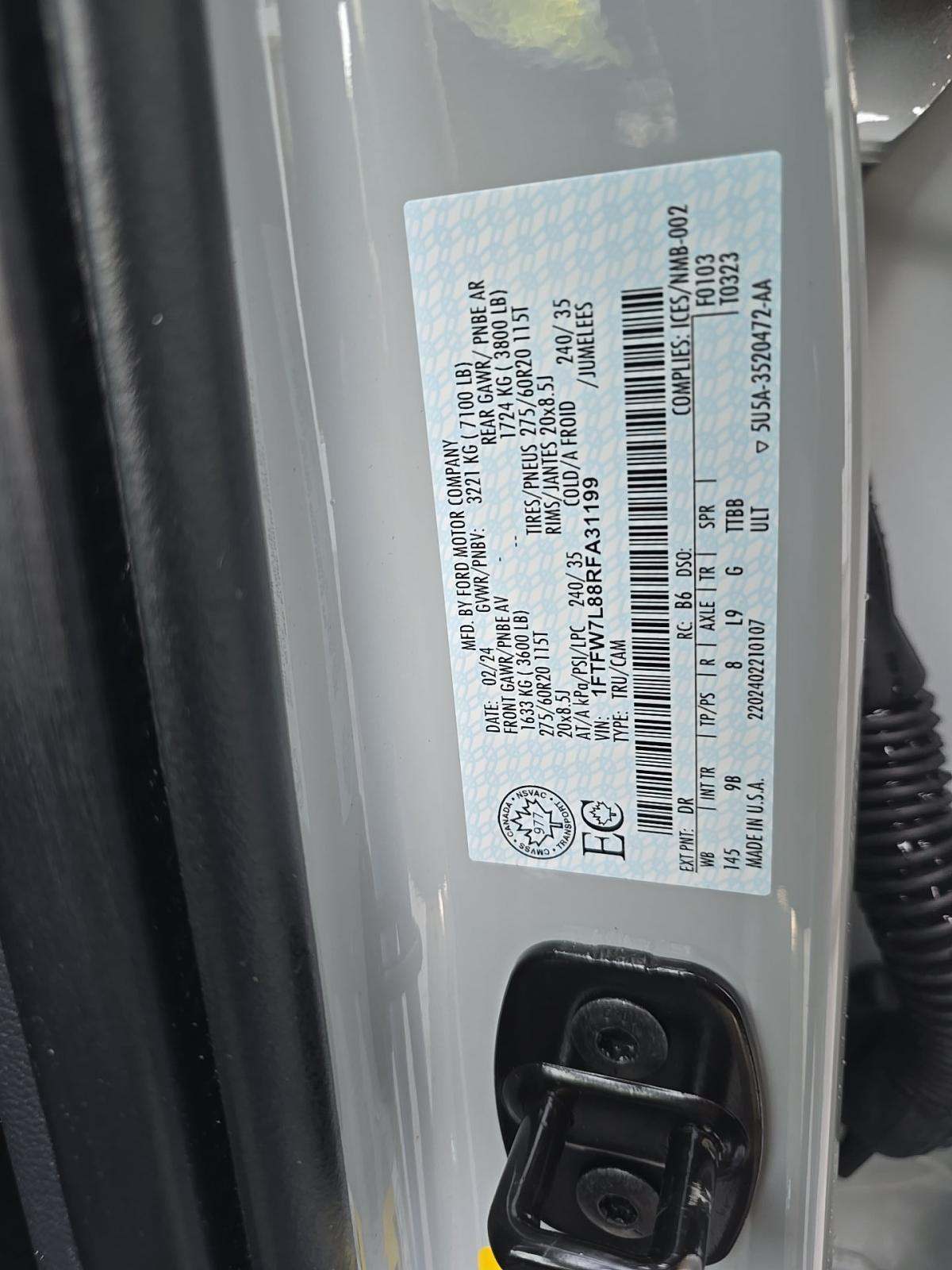 2024 Ford F-150 Platinum AWD