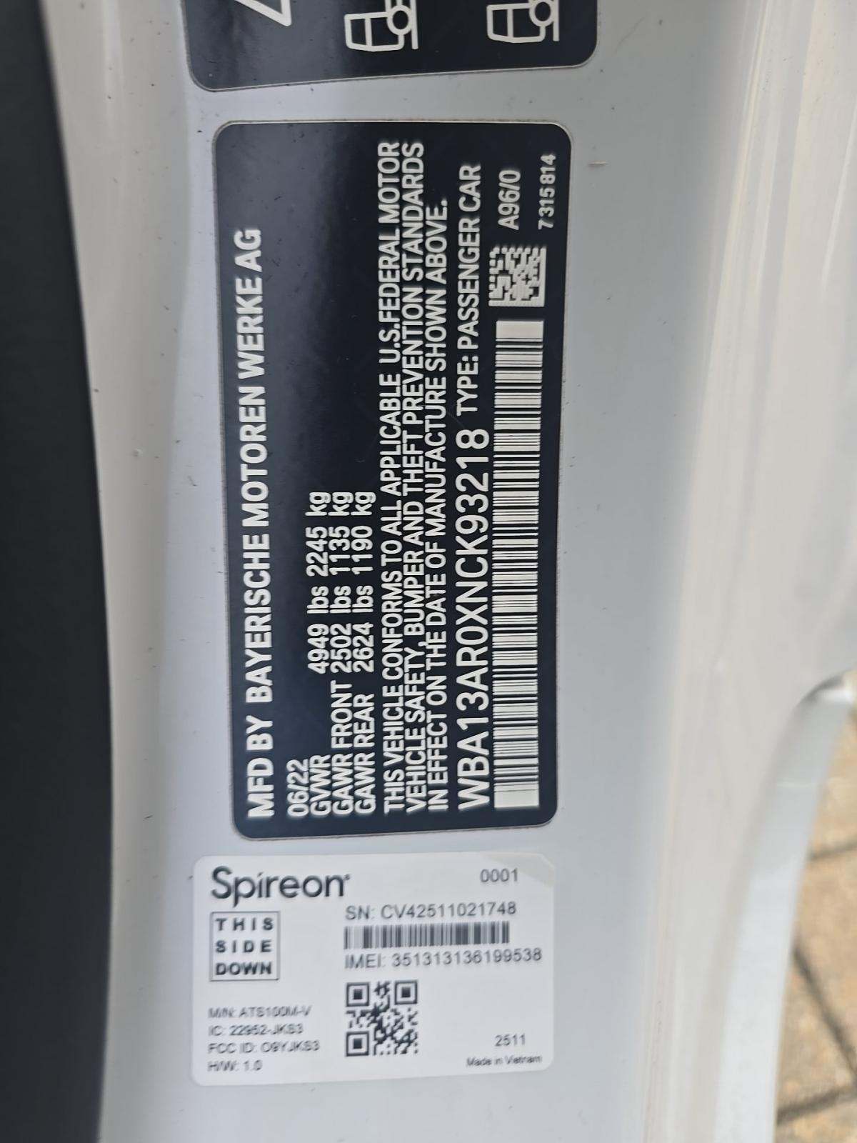 2022 BMW 4 Series M440i xDrive AWD