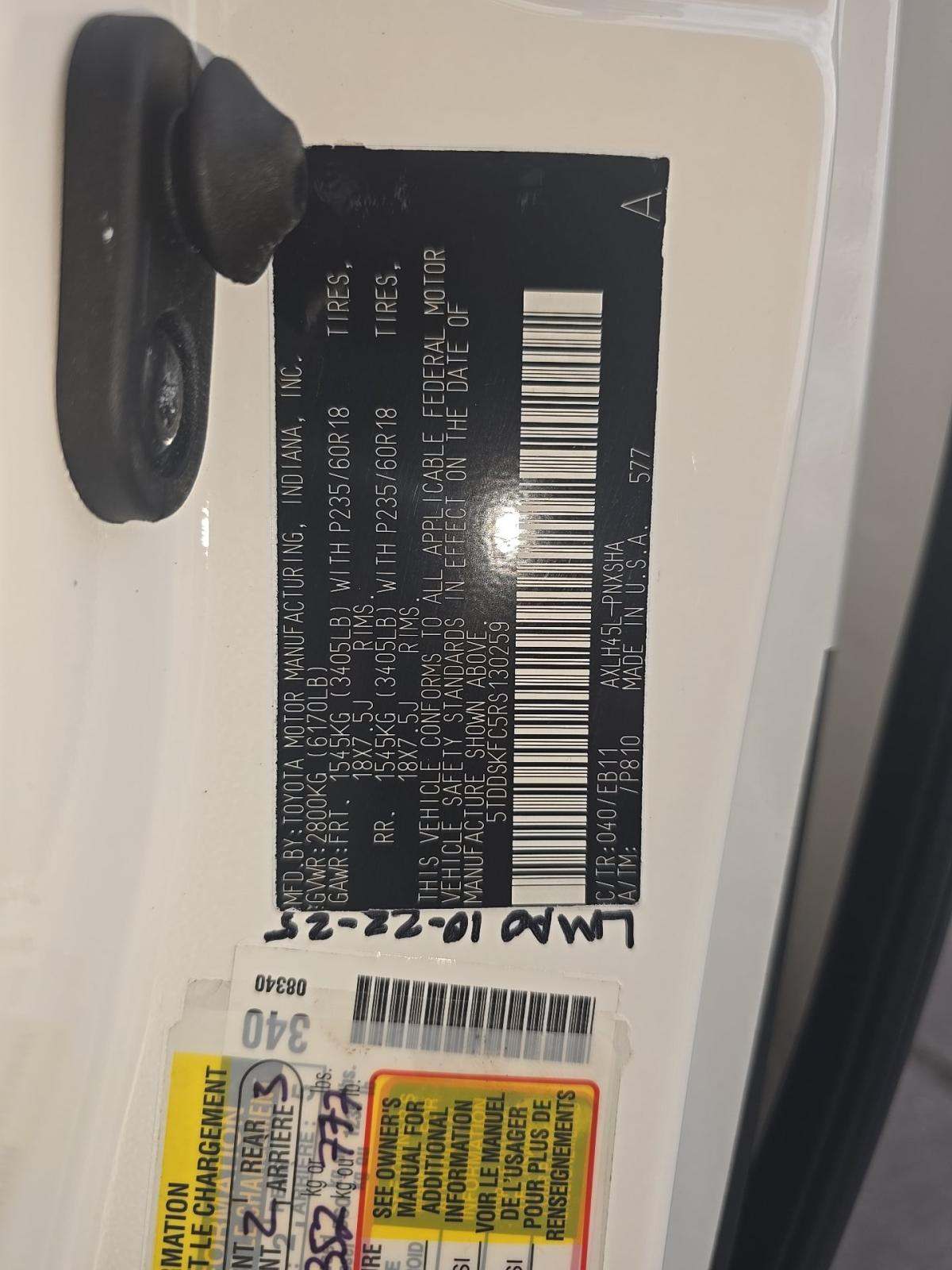 2024 Toyota Sienna XSE AWD