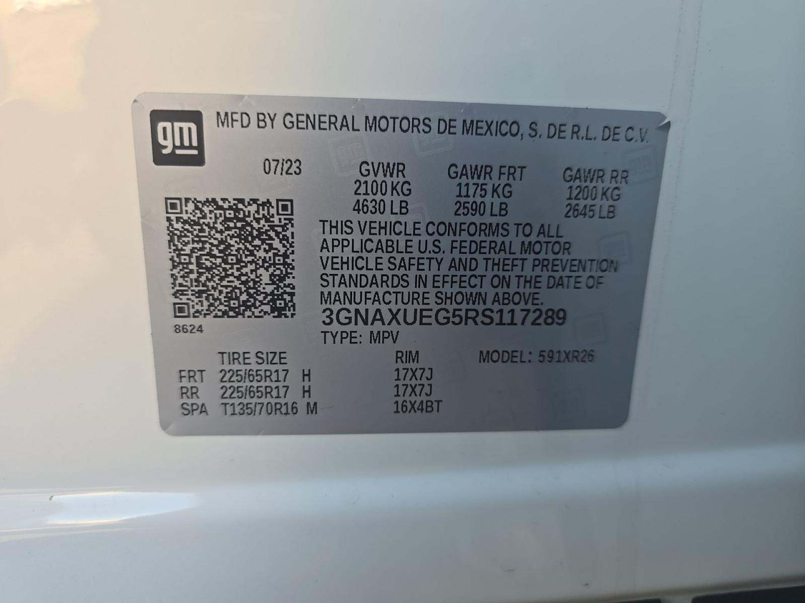 2024 Chevrolet Equinox LT AWD