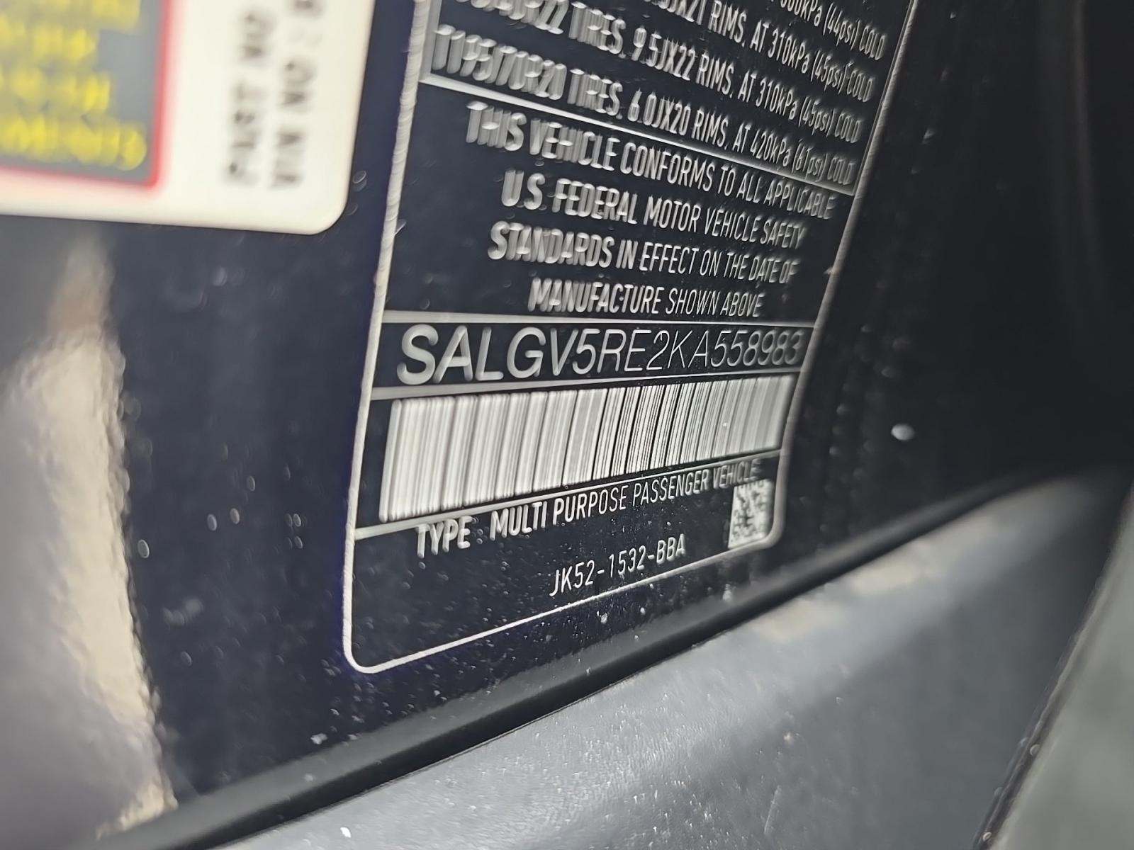 2019 Land Rover Range Rover Autobiography LWB AWD