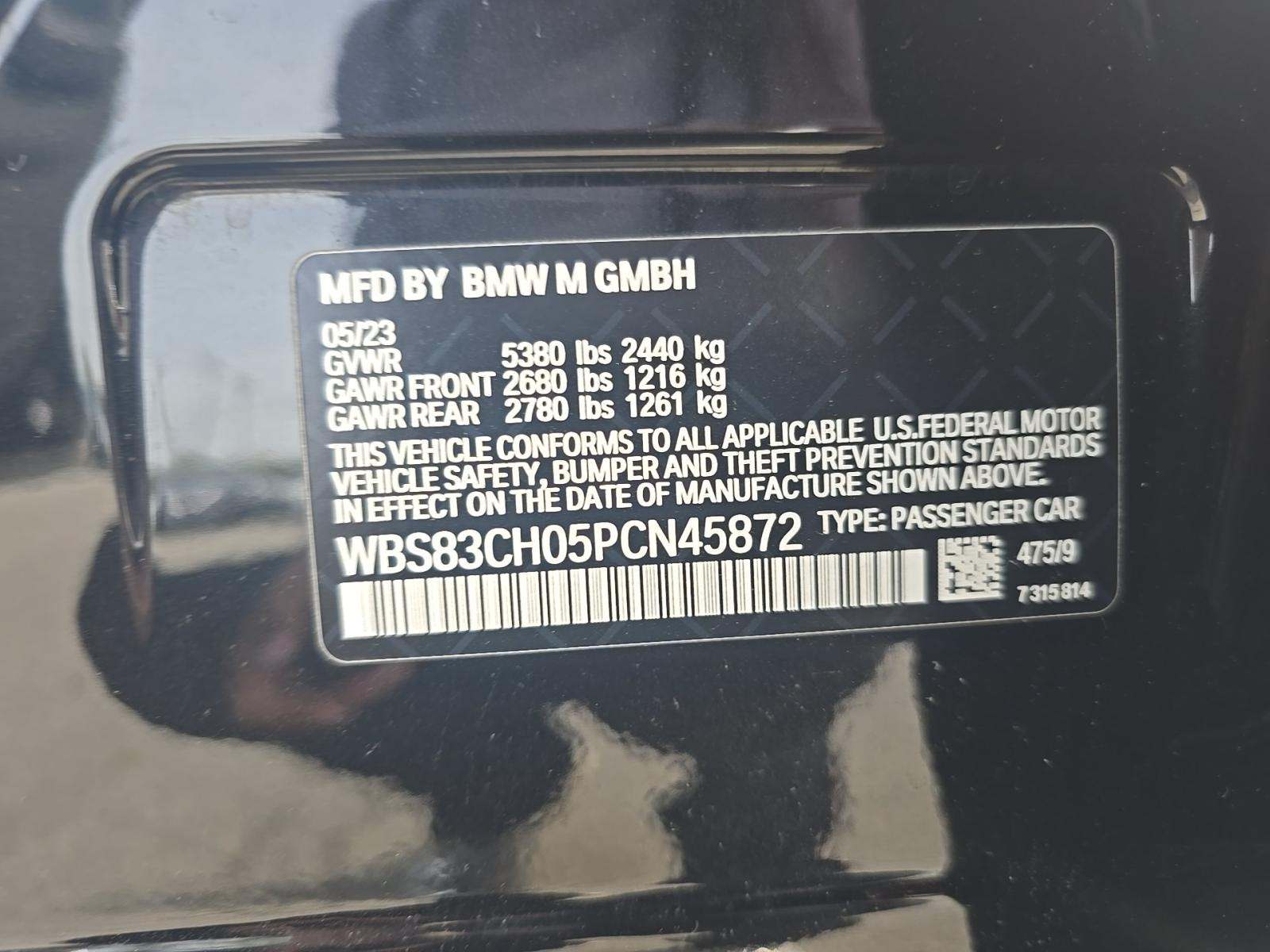 2023 BMW M5 Base AWD
