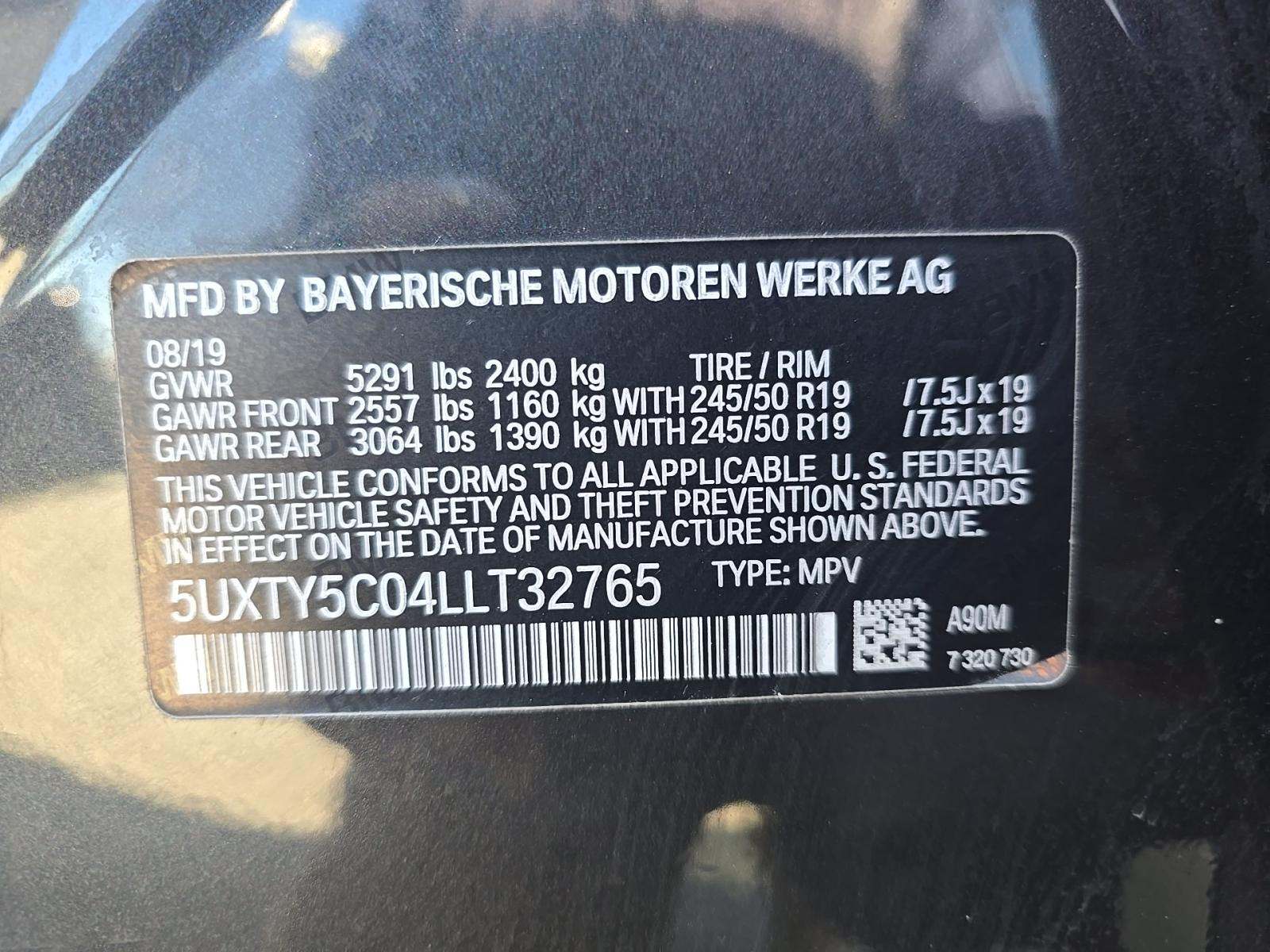 2020 BMW X3 xDrive30i AWD