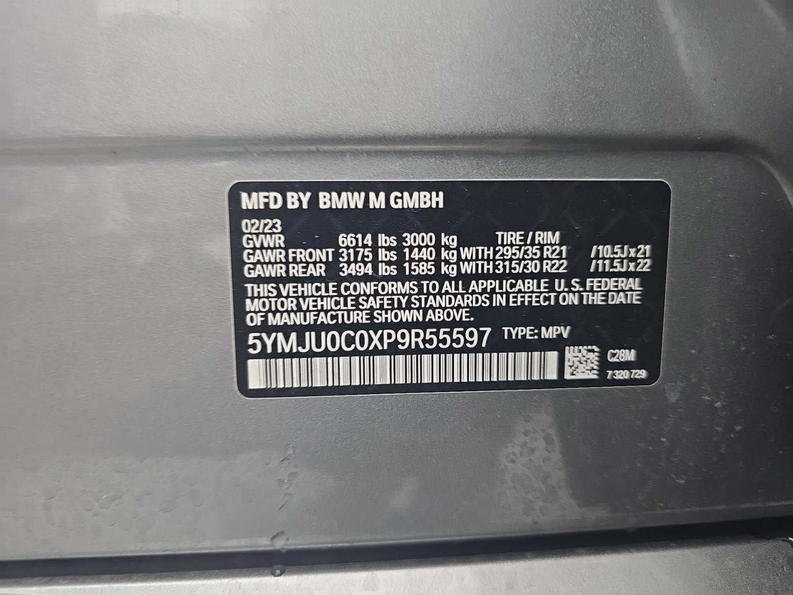 2023 BMW X5 M Base AWD