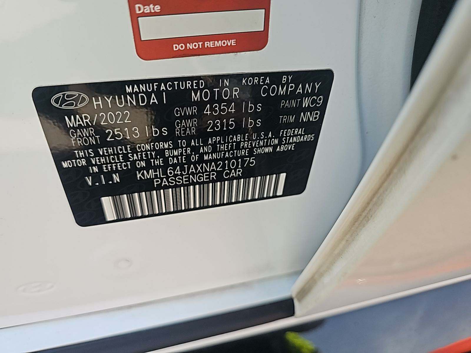 2022 Hyundai Sonata SEL FWD