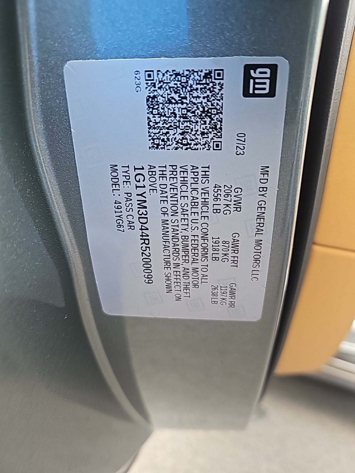 2024 Chevrolet Corvette E-Ray AWD