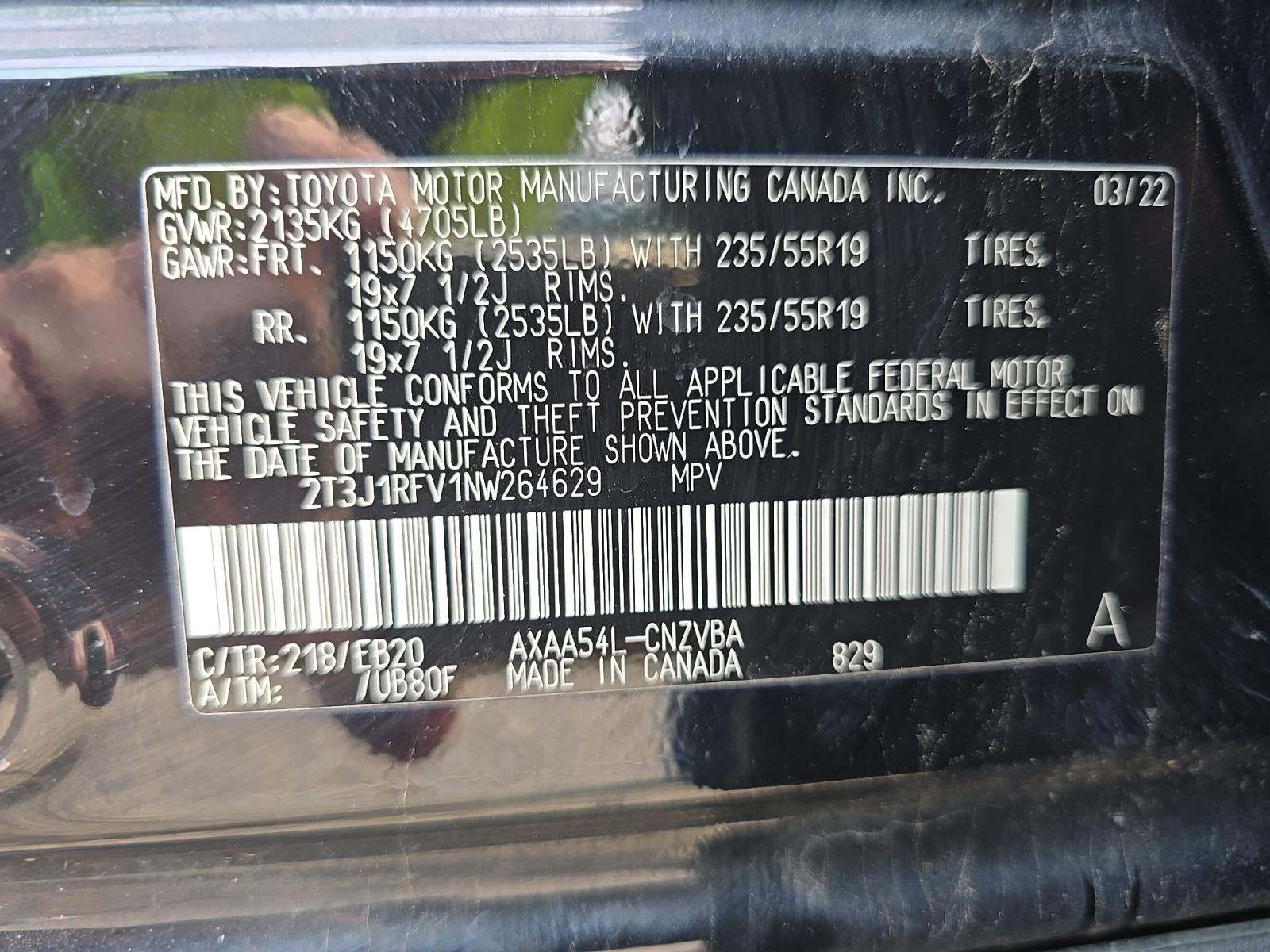 2022 Toyota RAV4 Adventure AWD