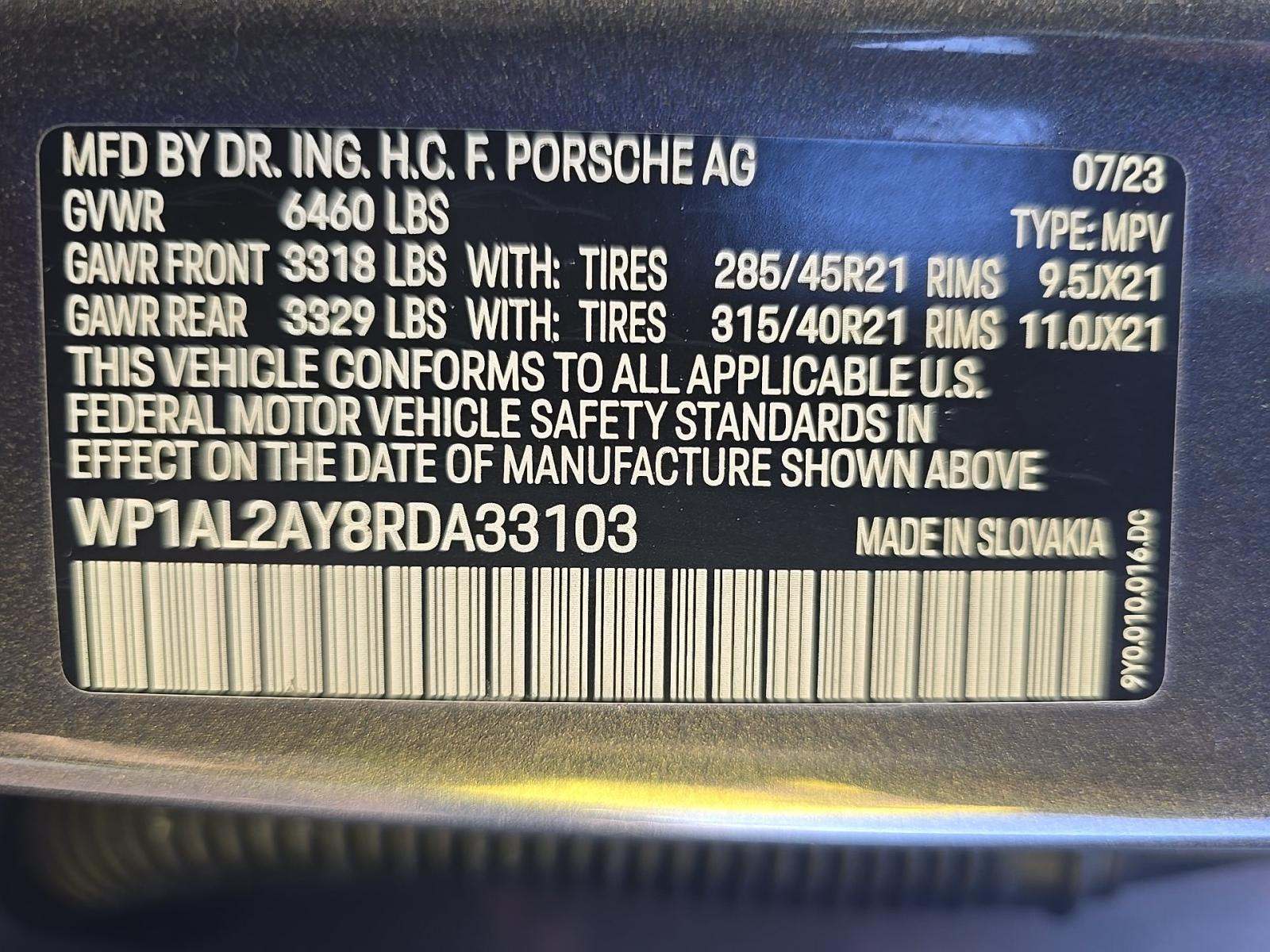 2024 Porsche Cayenne S AWD