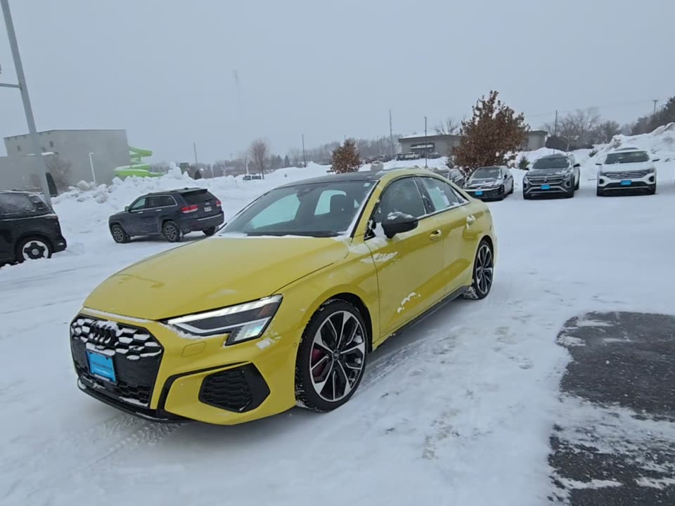 2023 Audi S3 Sedan Prestige