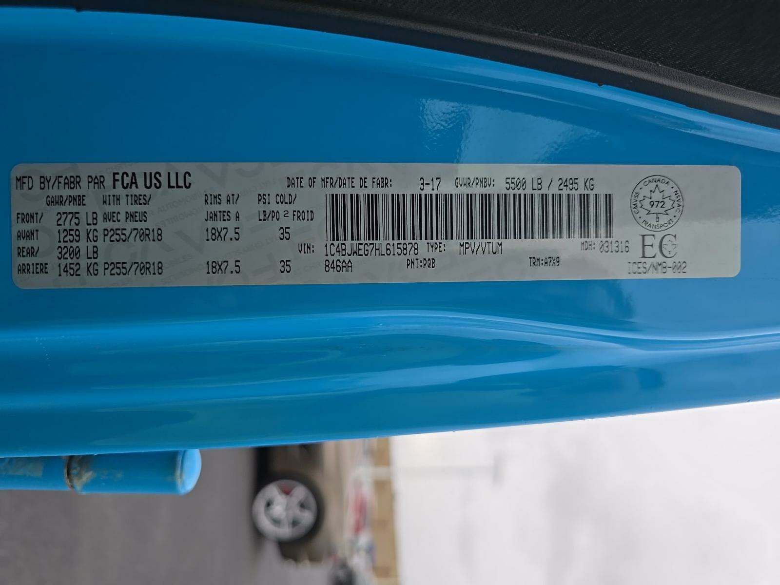 2017 Jeep Wrangler Unlimited Sahara AWD