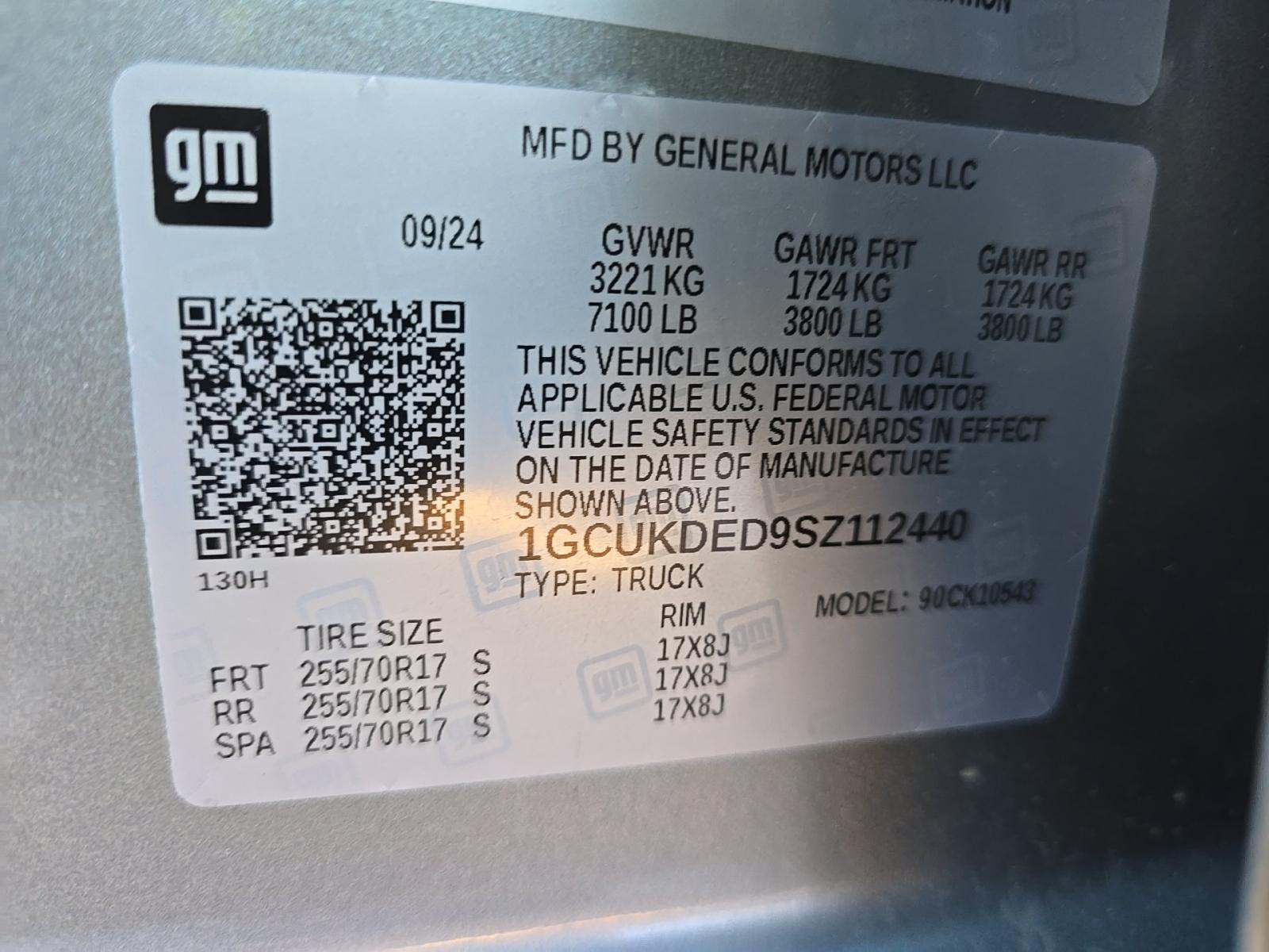 2025 Chevrolet Silverado 1500 LT AWD