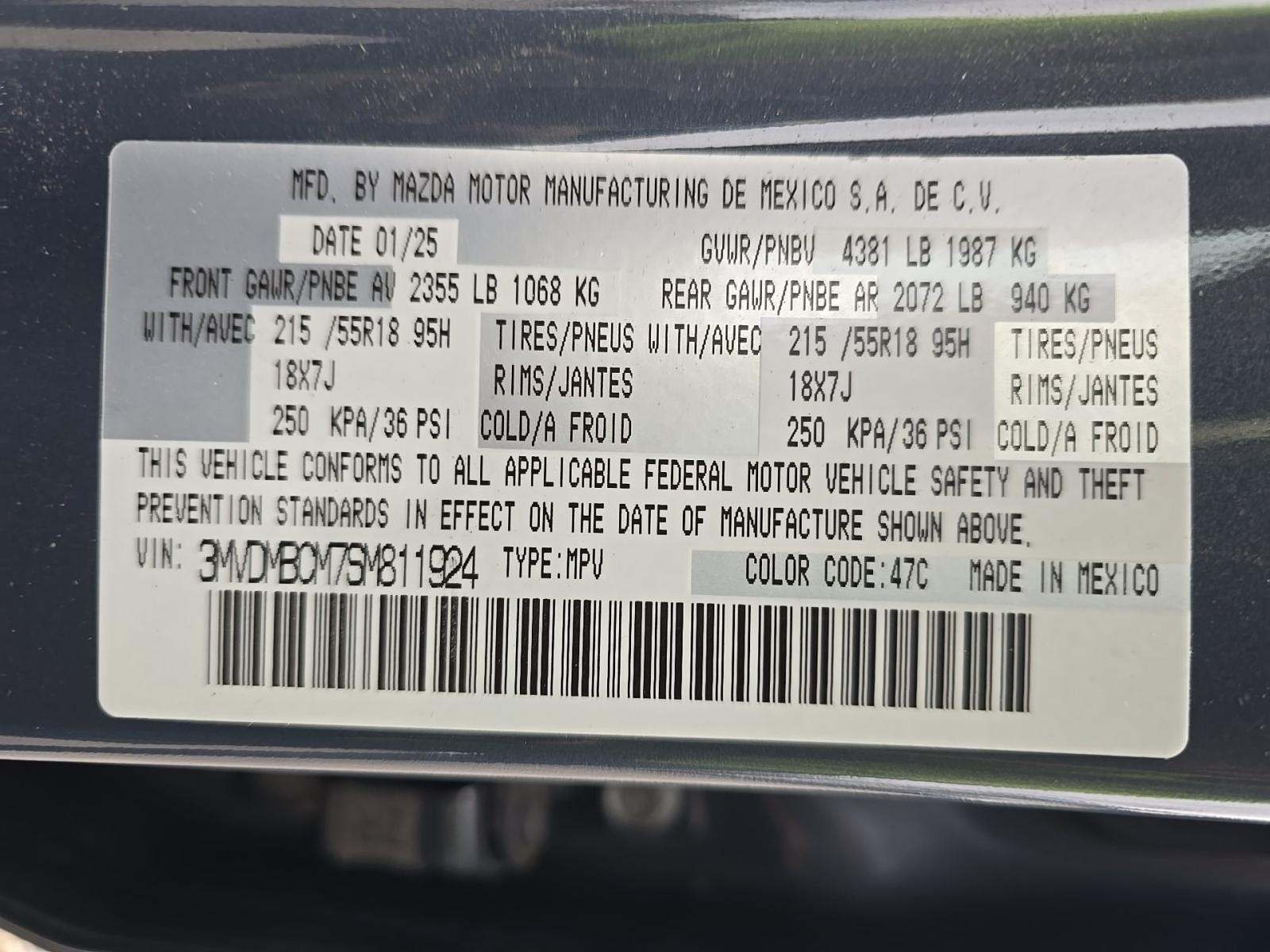 2025 MAZDA CX-30 2.5 S Carbon Edition AWD