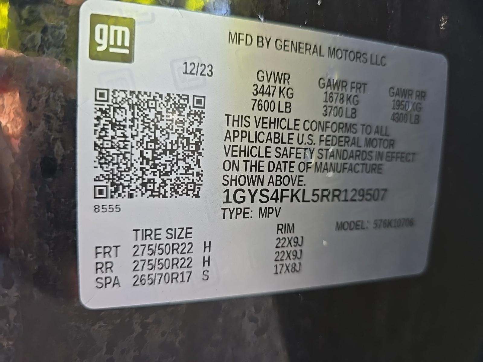 2024 Cadillac Escalade Sport AWD