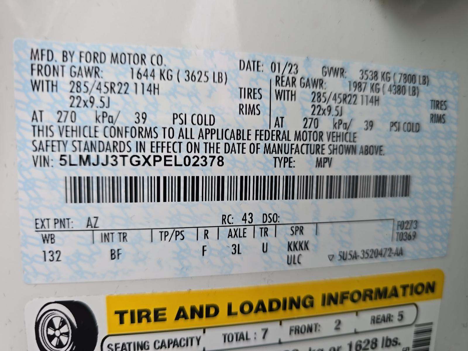 2023 Lincoln Navigator L Black Label AWD