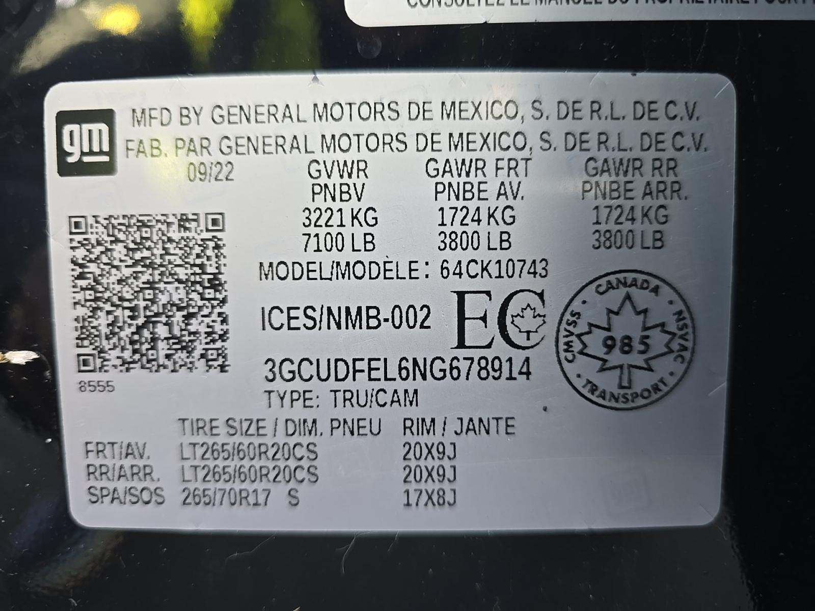 2022 Chevrolet Silverado 1500 LT Trail Boss AWD