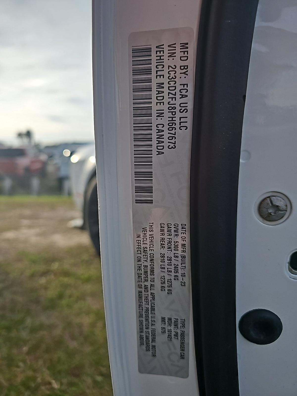 2023 Dodge Challenger R/T Scat Pack Widebody RWD