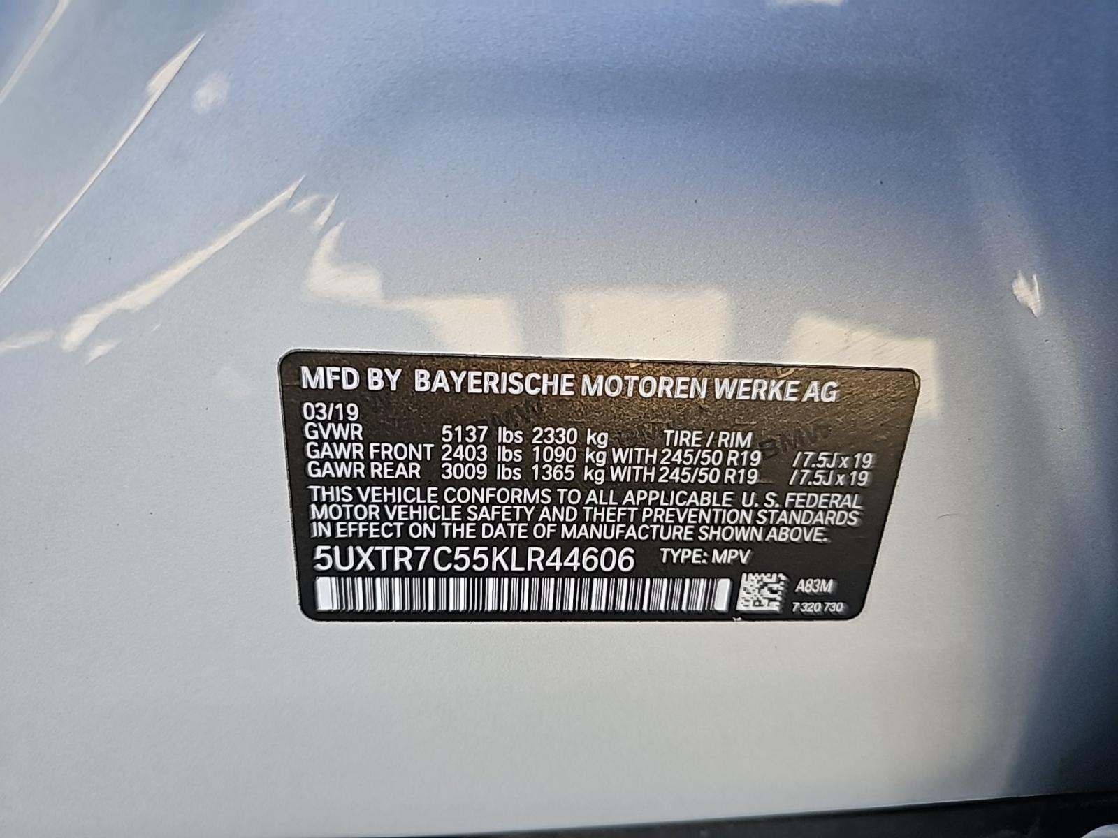2019 BMW X3 sDrive30i RWD