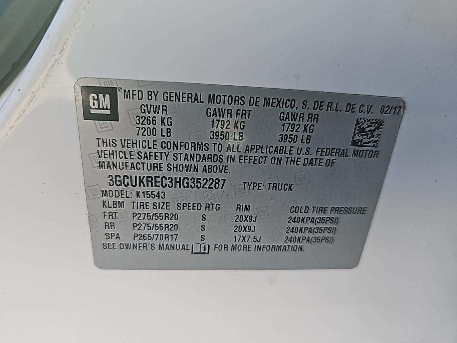 2017 Chevrolet Silverado 1500 LT Z71 AWD