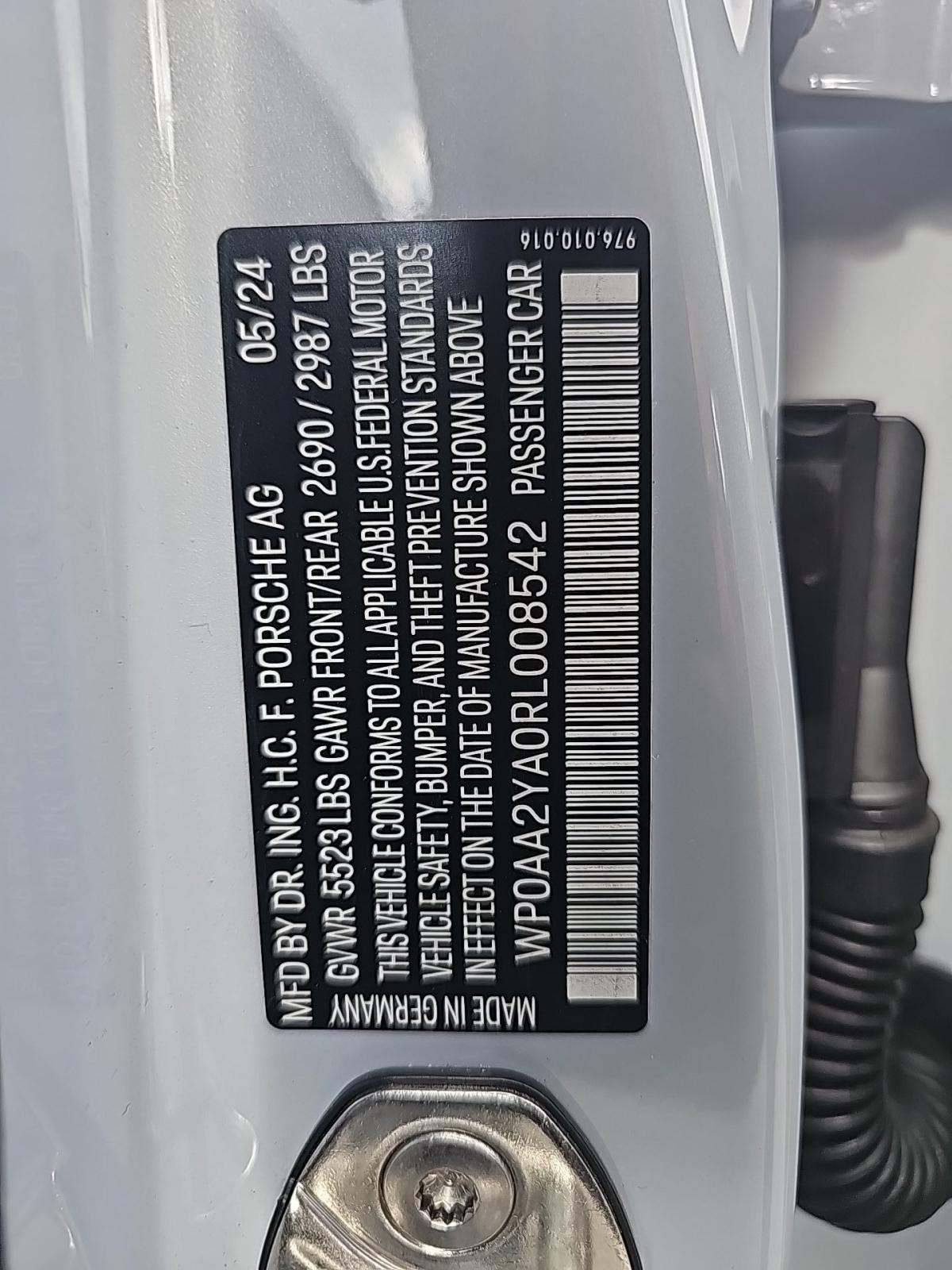 2024 Porsche Panamera Base RWD