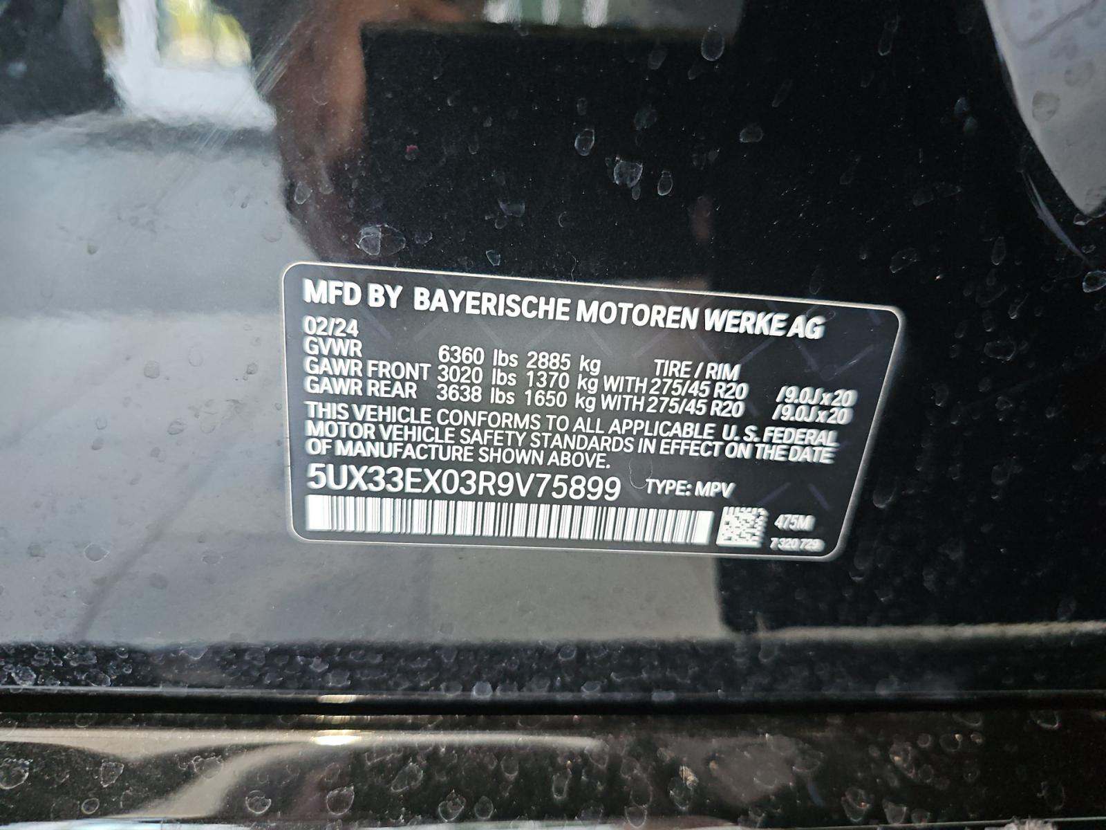 2024 BMW X6 xDrive40i AWD