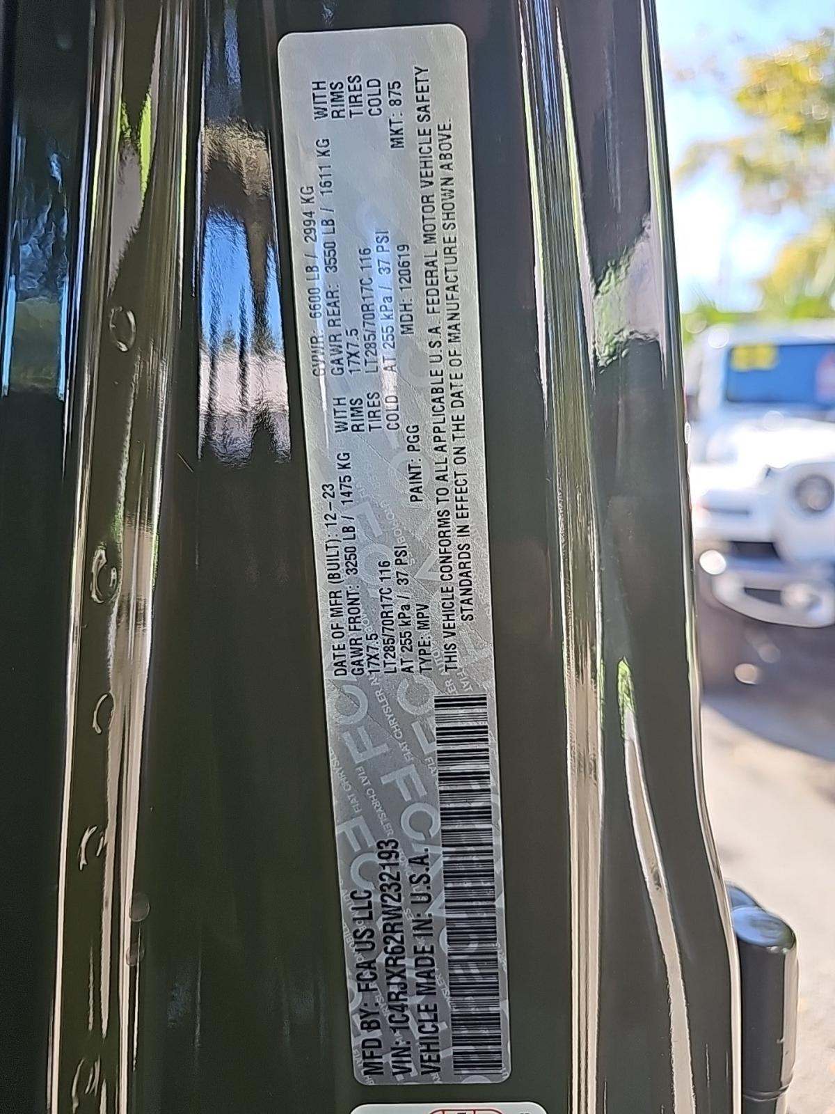 2024 Jeep Wrangler 4xe Rubicon AWD